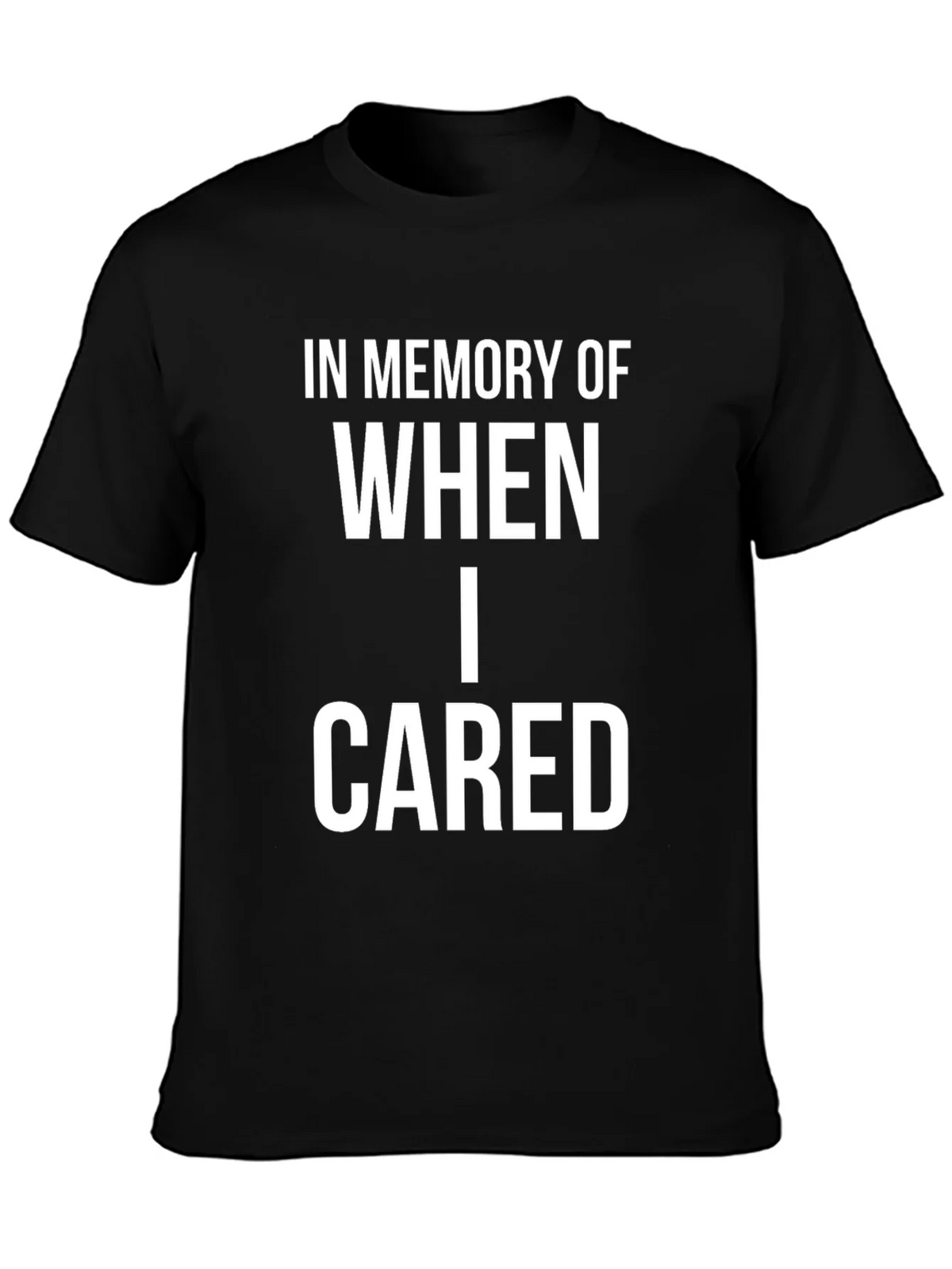 In Memory Of When I Cared Graphic Tee product image 3