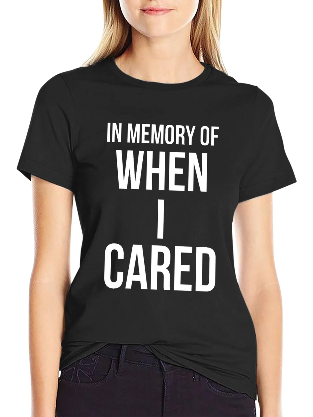 In Memory Of When I Cared Graphic Tee product image 2