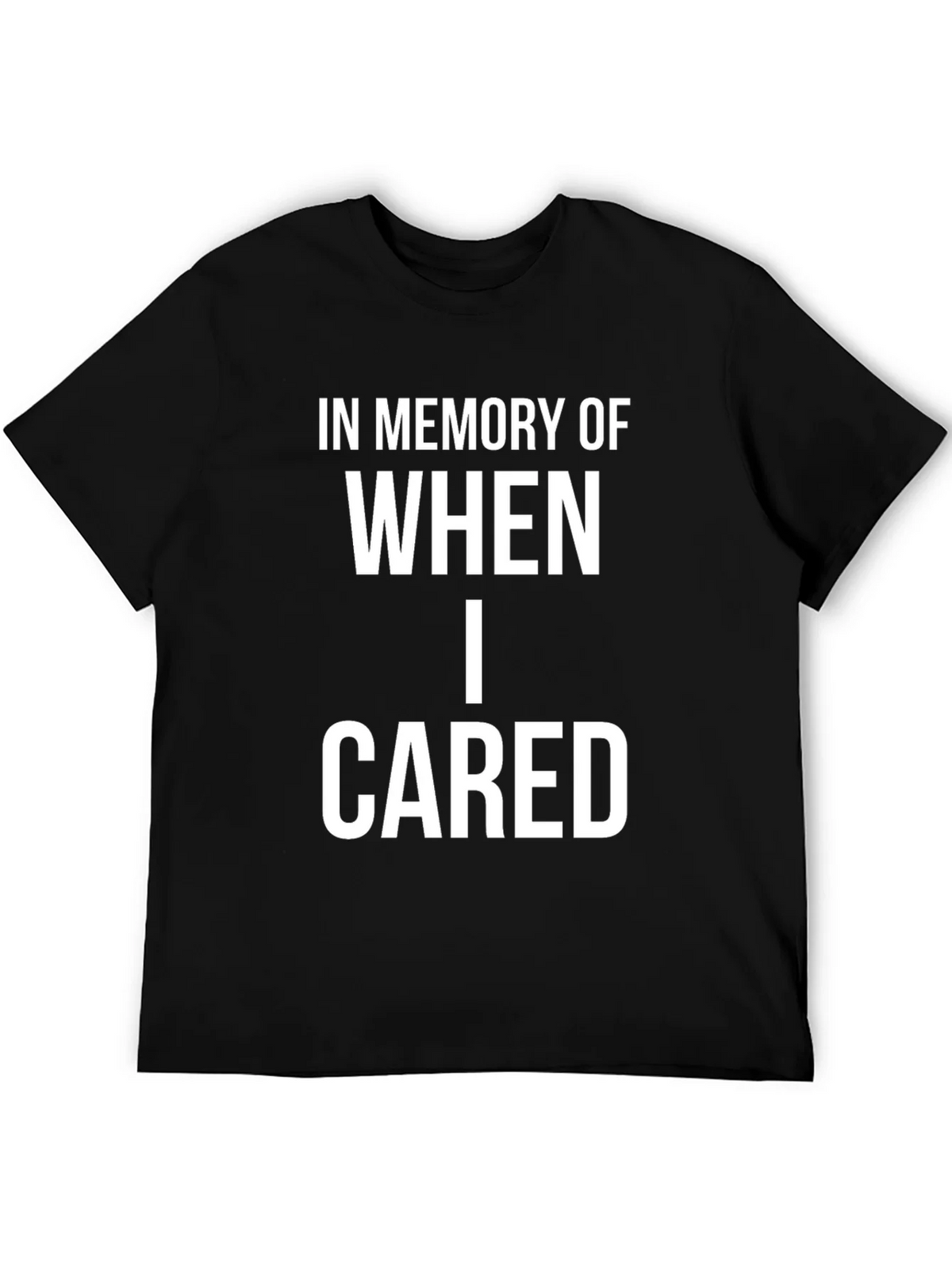 In Memory Of When I Cared Graphic Tee product image 5