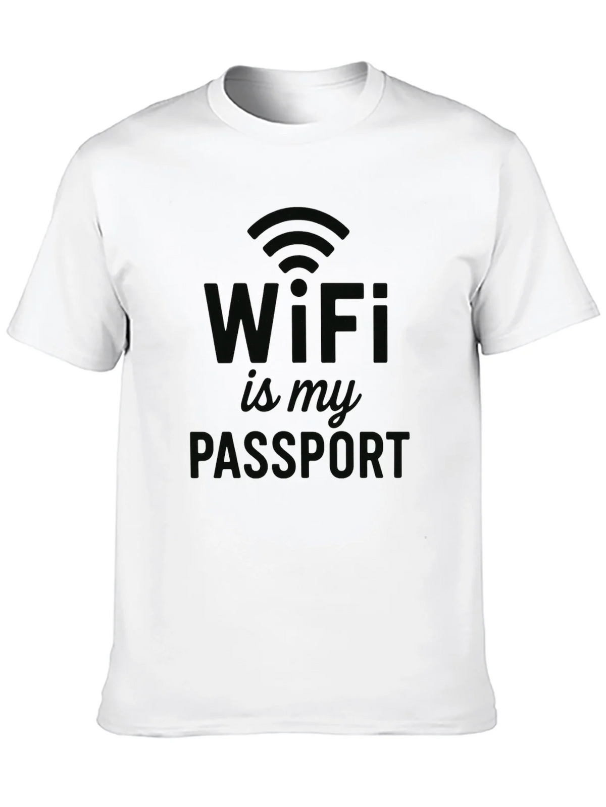 WiFi is My Passport T-Shirt - Novelty Design product image 9