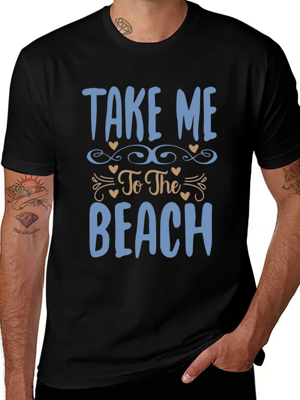 Take Me To The Beach Mens T-Shirt product image 1