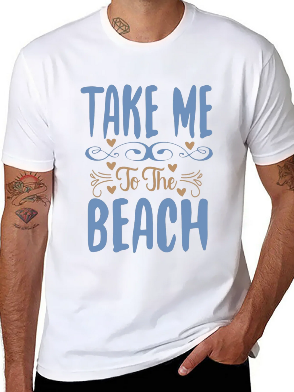 Take Me To The Beach Mens T-Shirt product image 7