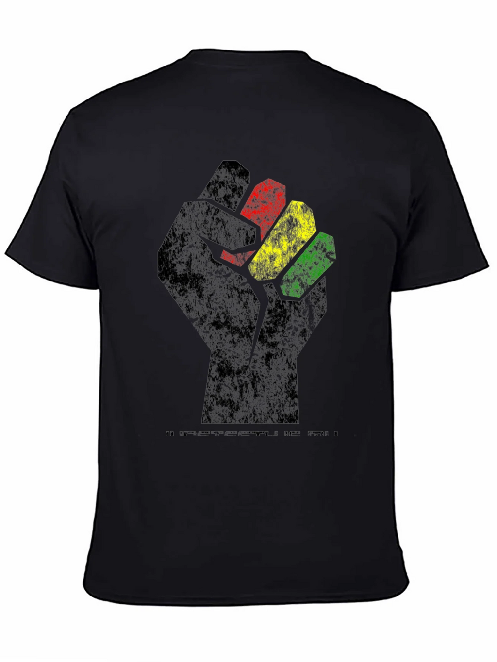 Pan-African Fist T-Shirt - Black Pride product image 7