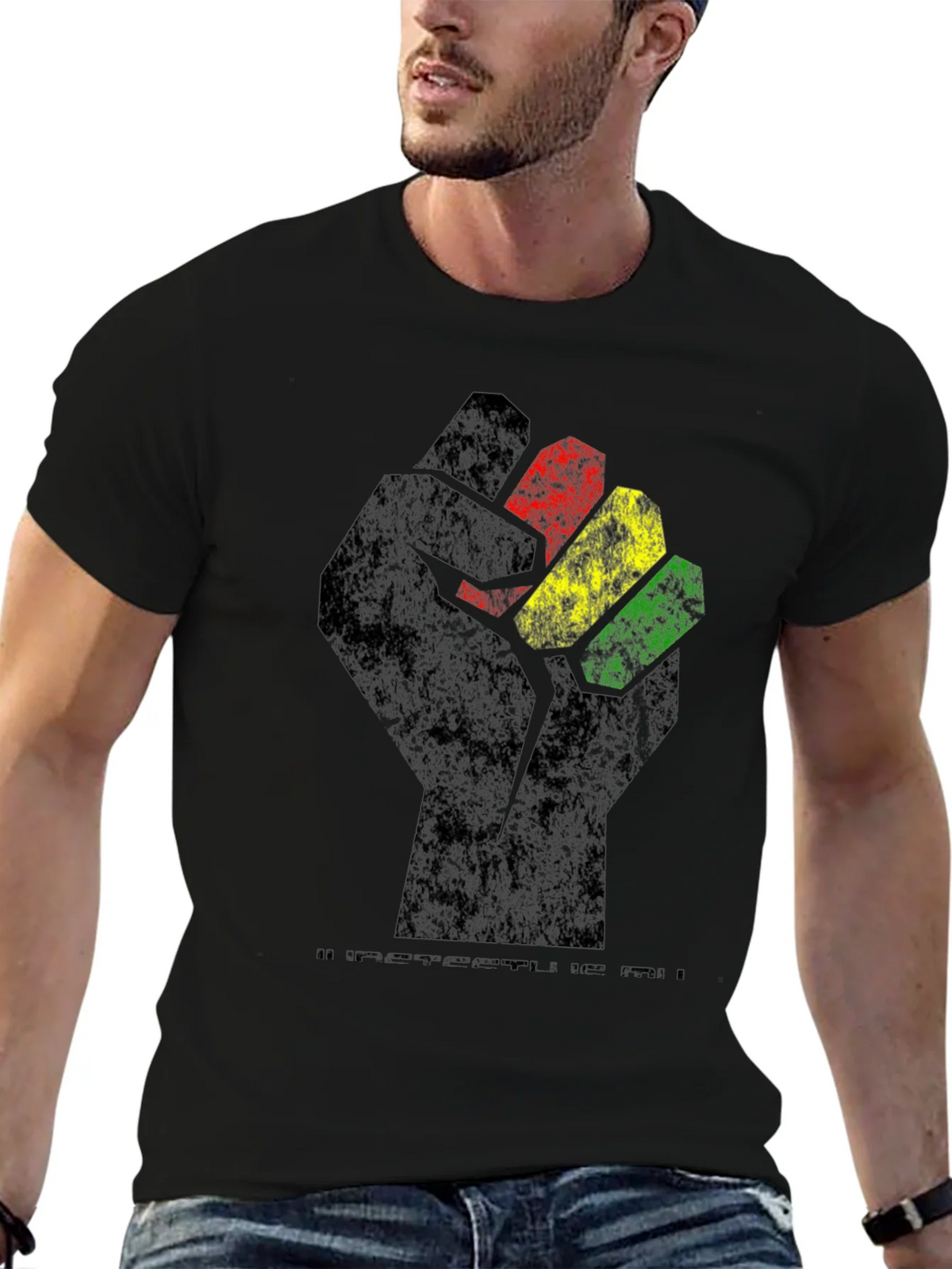 Pan-African Fist T-Shirt - Black Pride product image 9
