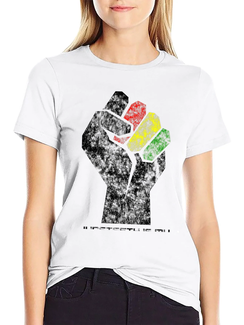 Pan-African Fist T-Shirt - Black Pride product image 11