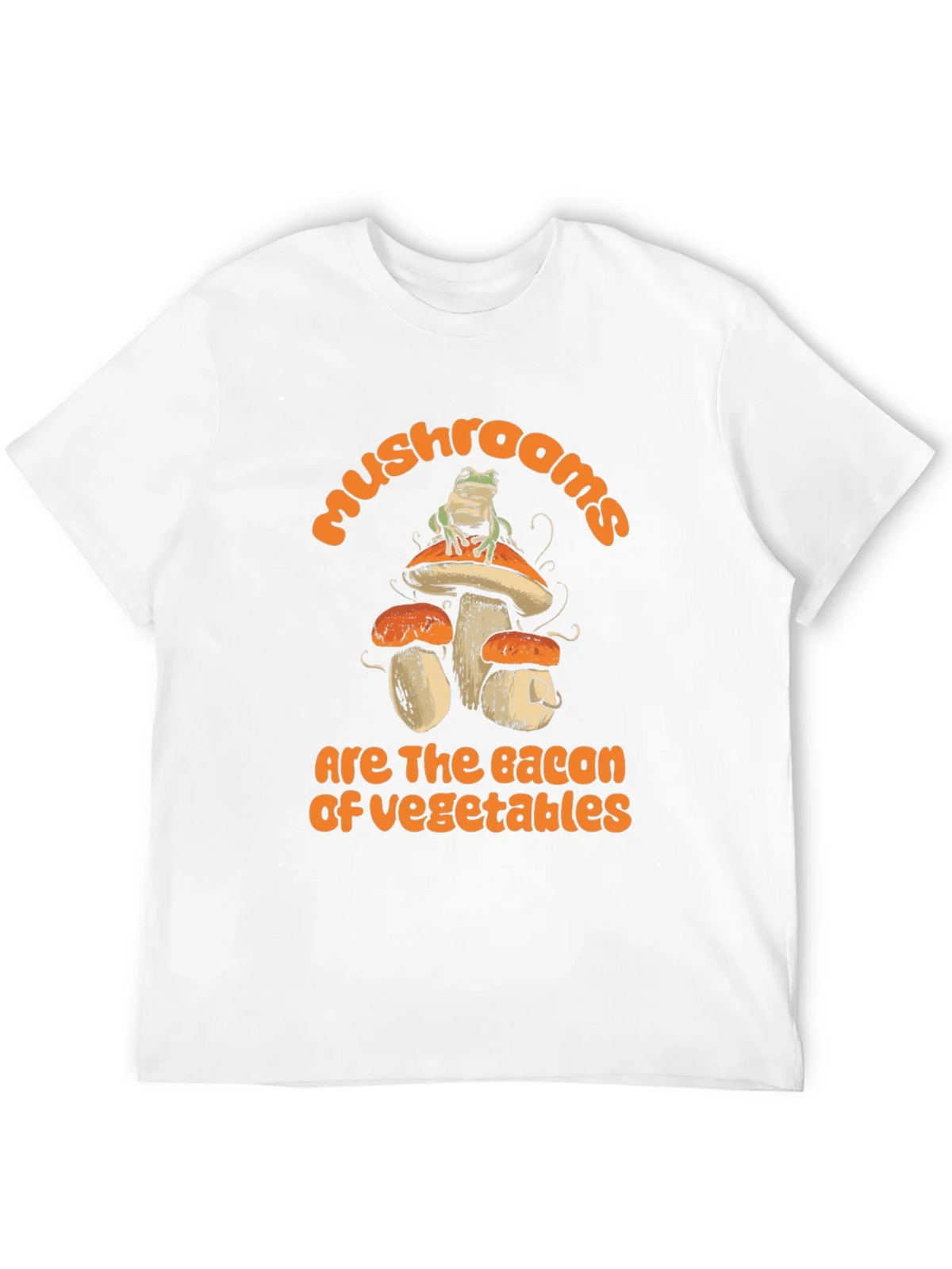 Mushroom Bacon of Vegetables Graphic Tee product image 3
