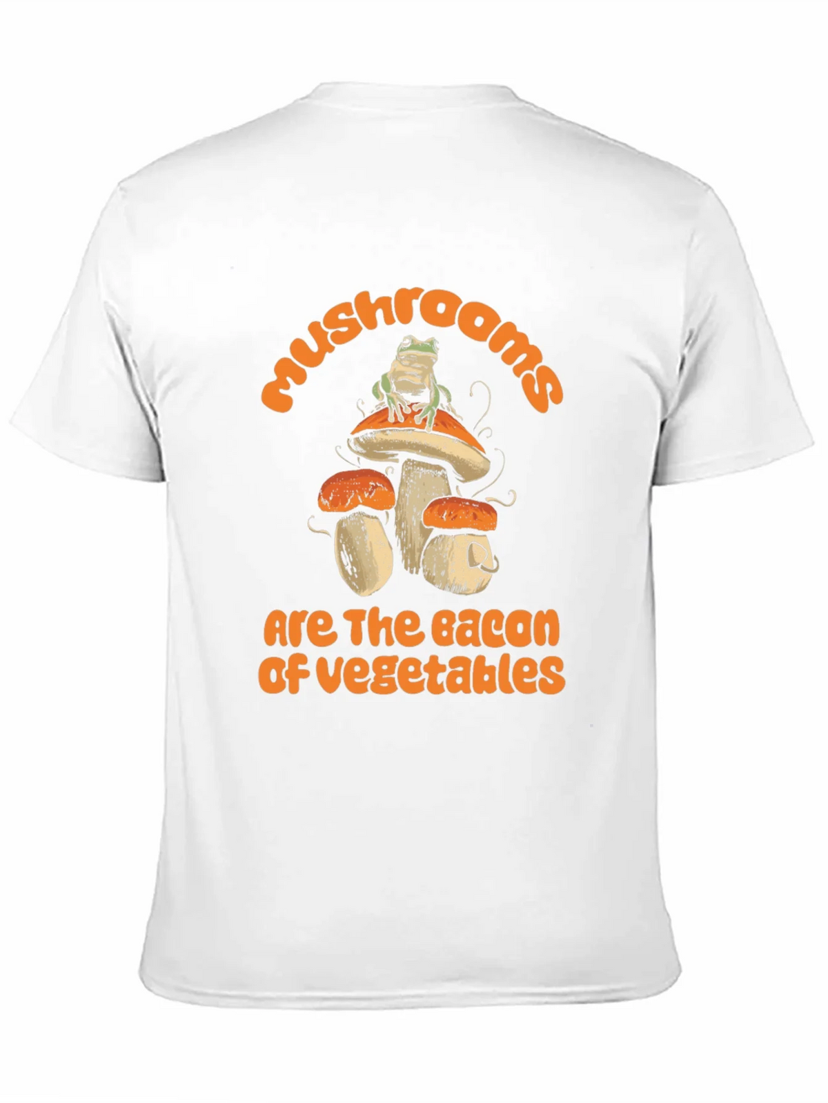 Mushroom Bacon of Vegetables Graphic Tee product image 2