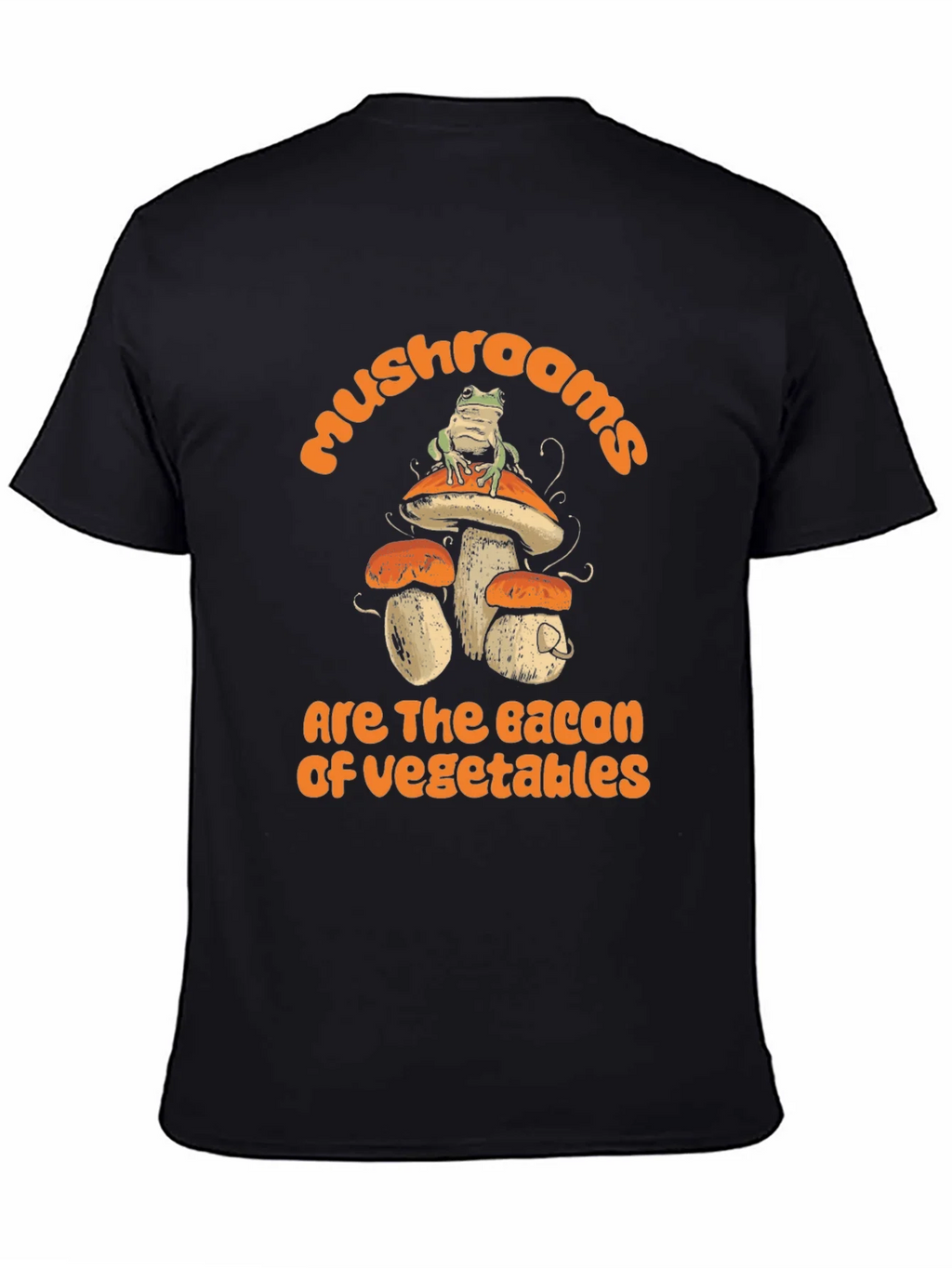 Mushroom Bacon of Vegetables Graphic Tee product image 7