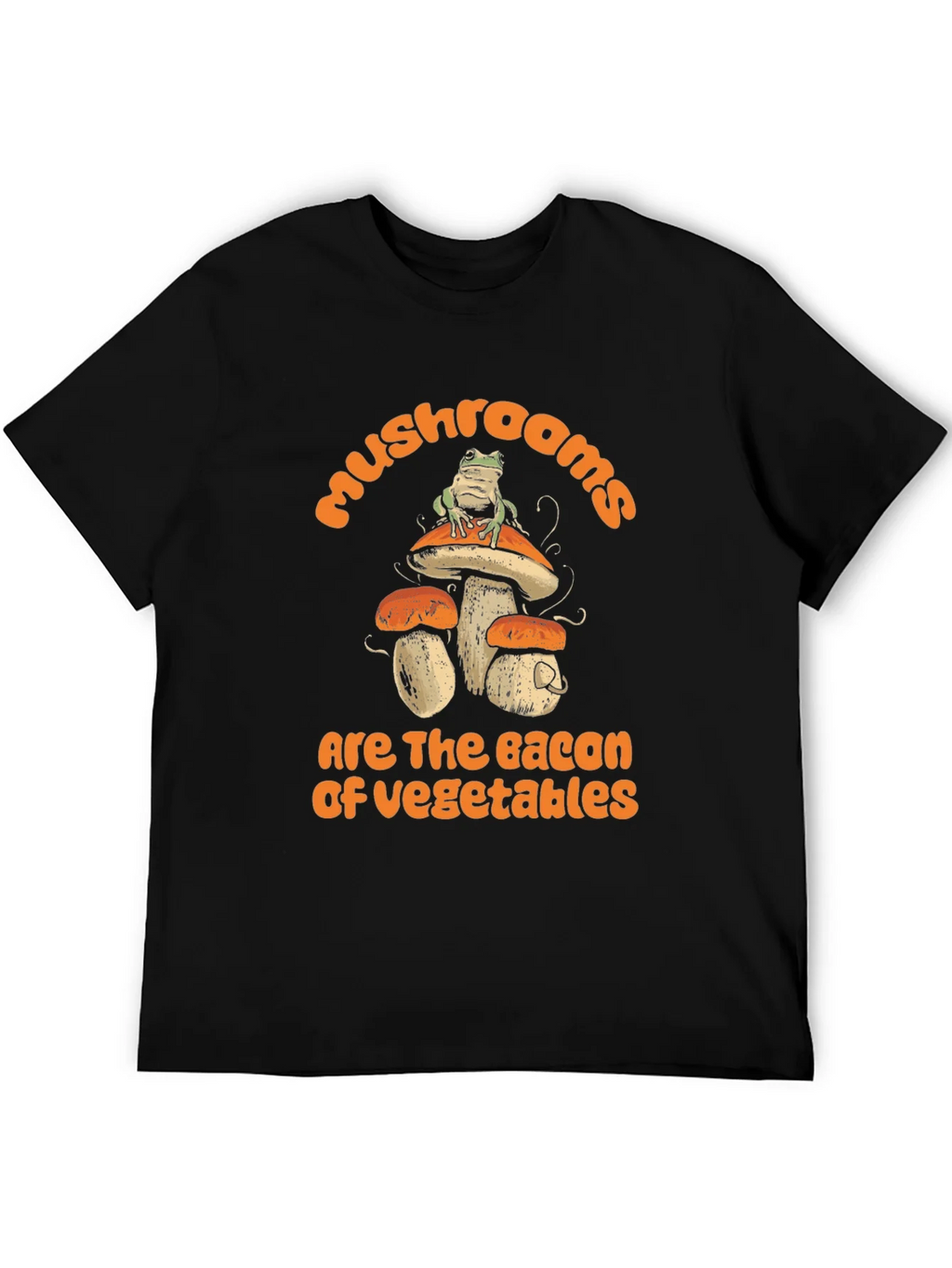 Mushroom Bacon of Vegetables Graphic Tee product image 8