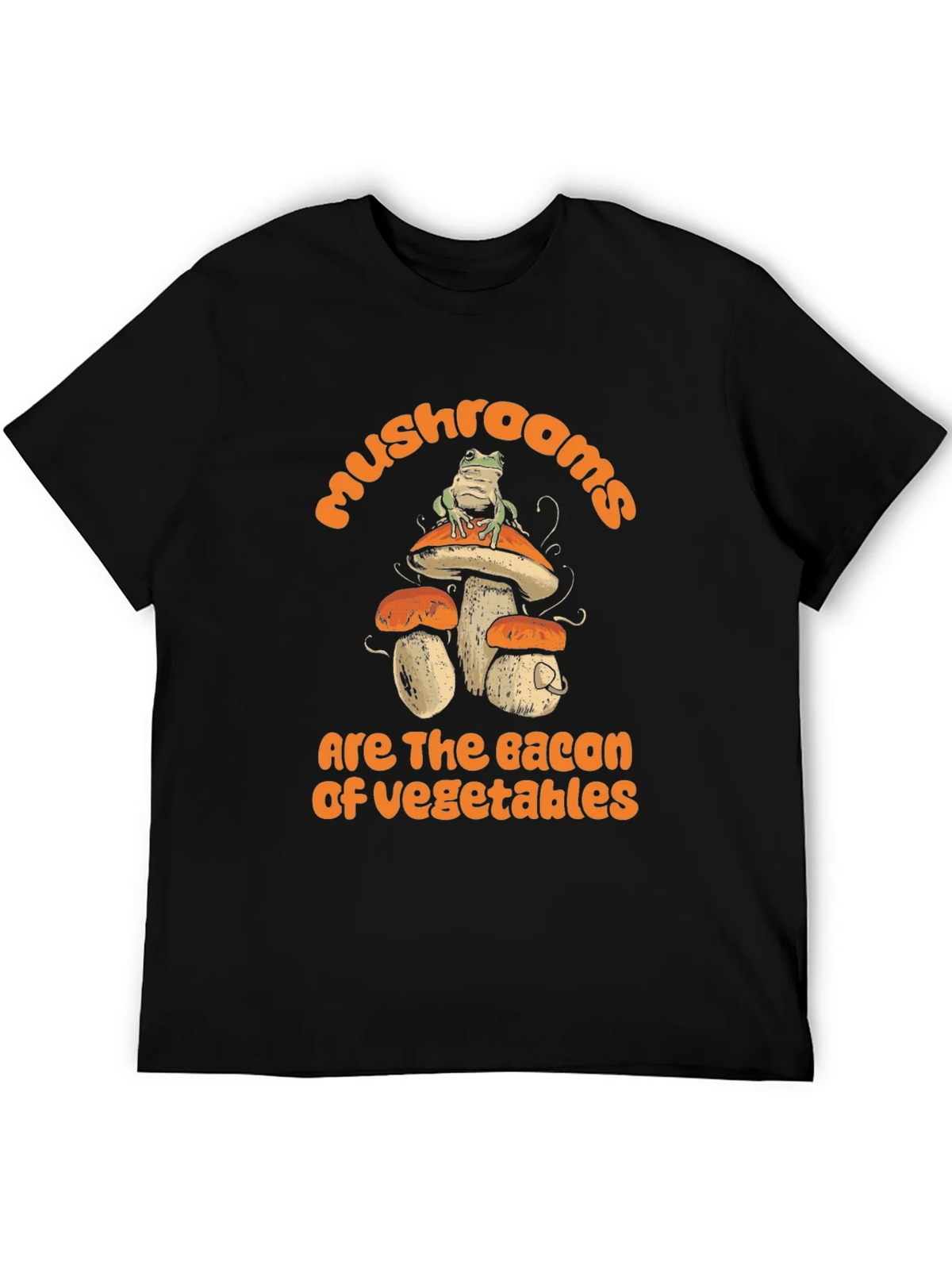 Mushroom Bacon of Vegetables Graphic Tee product image 8