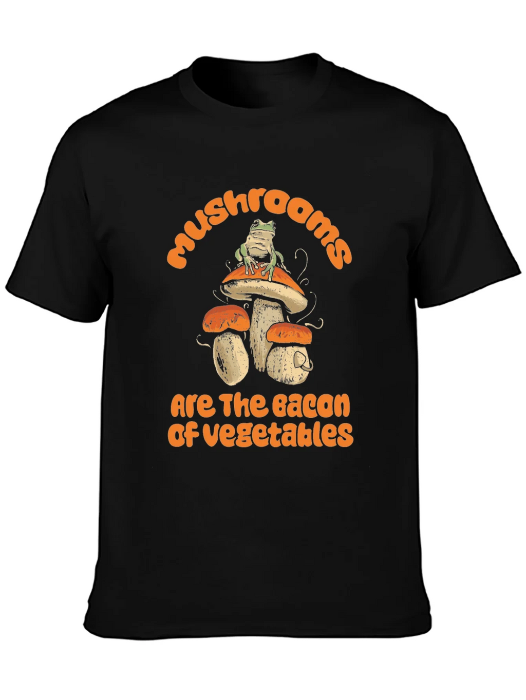 Mushroom Bacon of Vegetables Graphic Tee product image 6