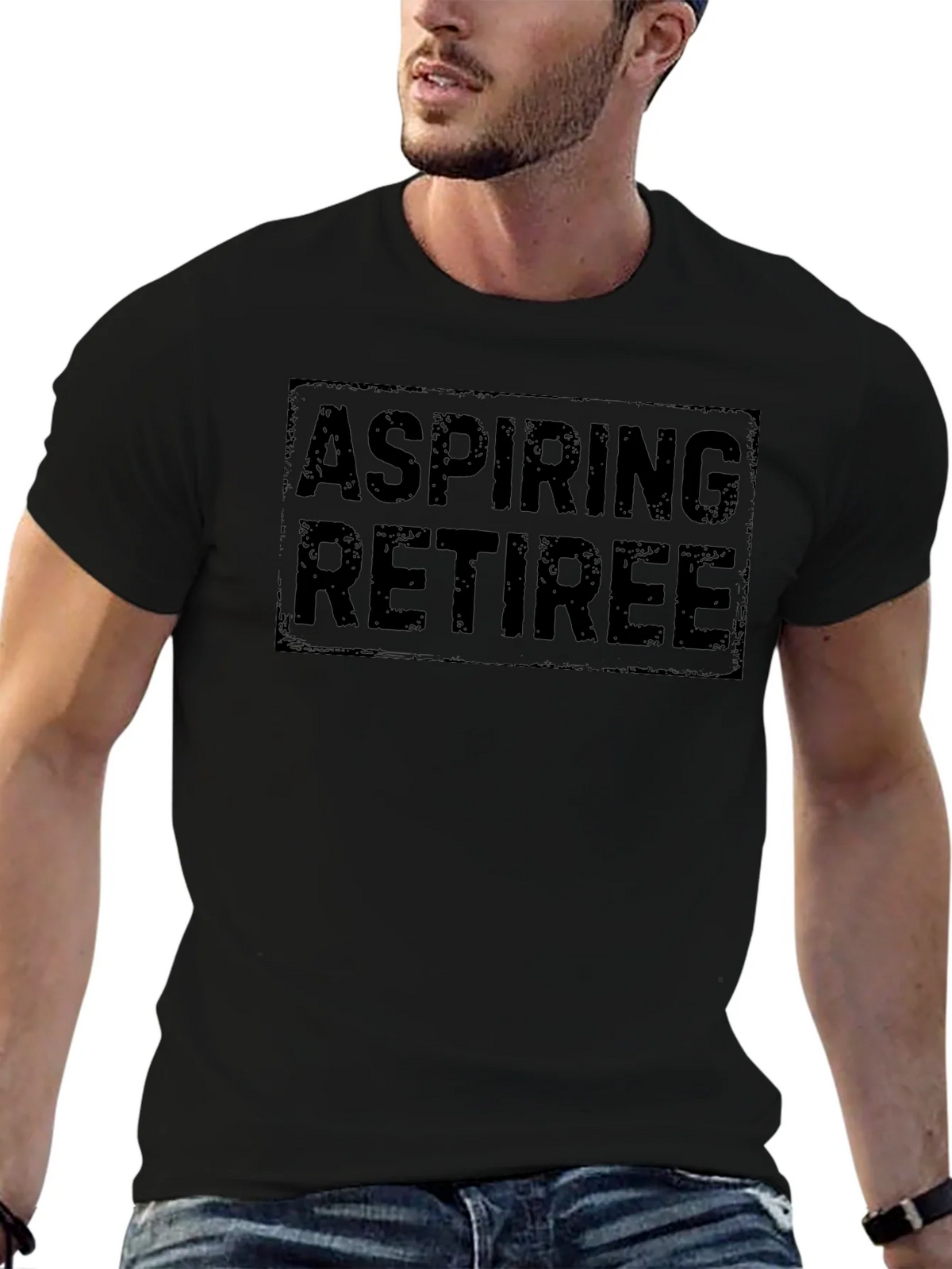 Aspiring Retiree Graphic T-Shirt product image 6