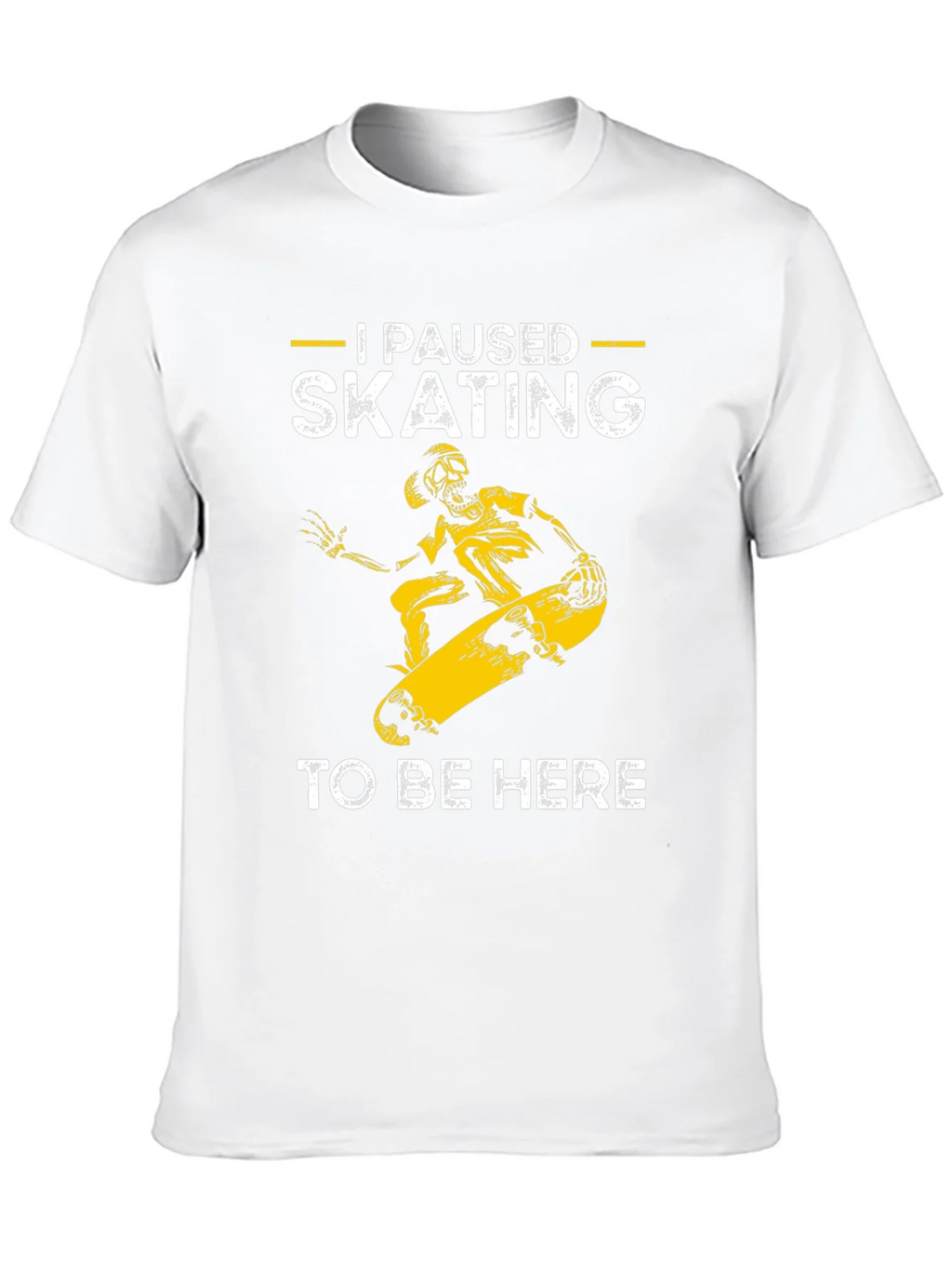 I Paused Skating T-Shirt - Funny Skateboarder Tee product image 12