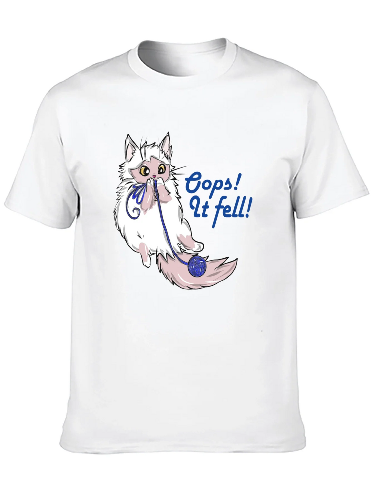 Oops! Cat Fell T-Shirt product image 9