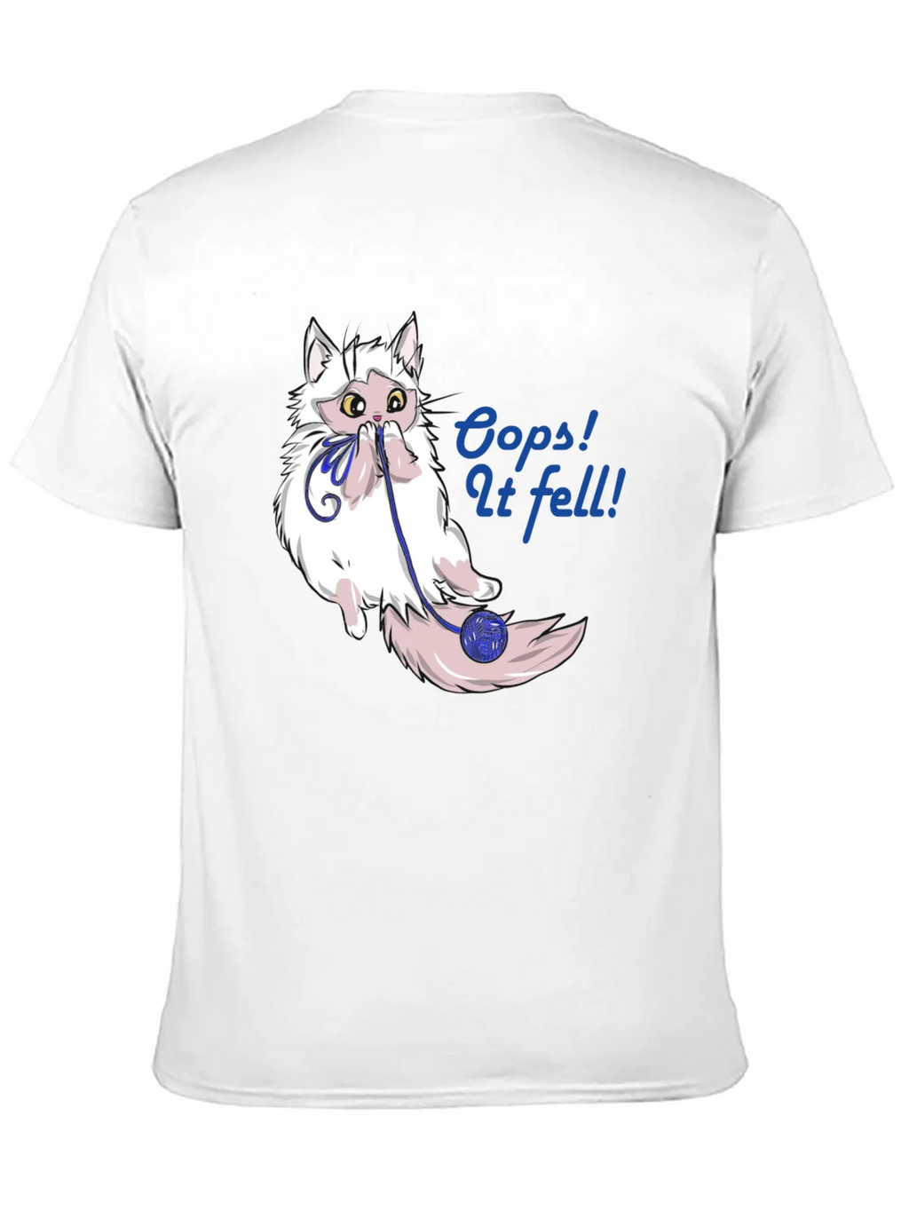Oops! Cat Fell T-Shirt product image 10