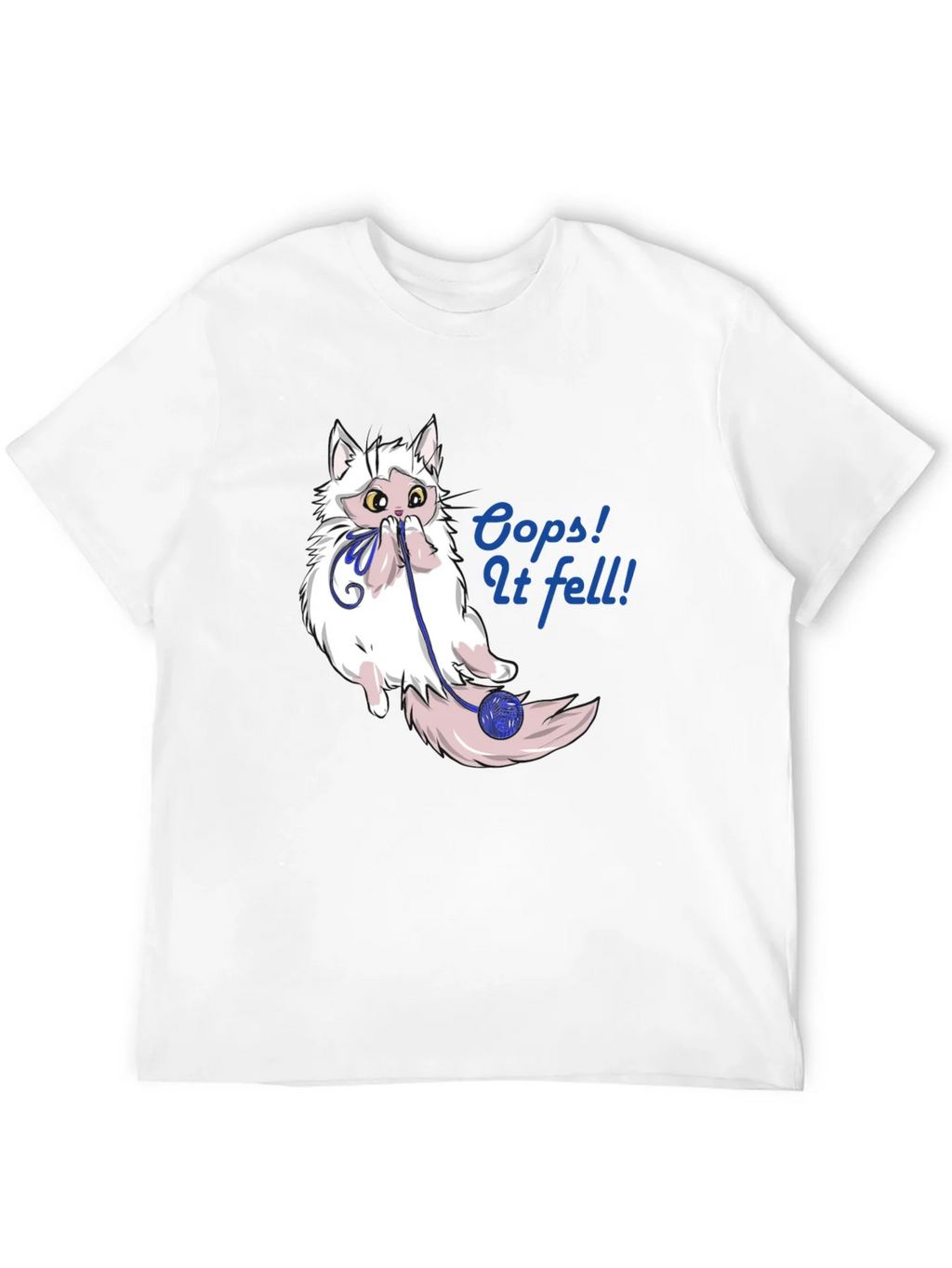 Oops! Cat Fell T-Shirt product image 11