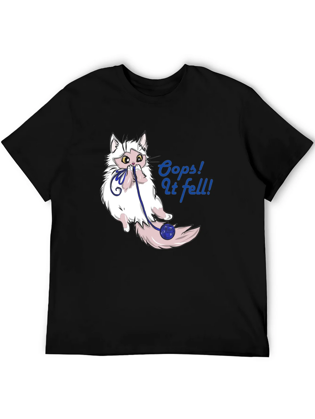 Oops! Cat Fell T-Shirt product image 5