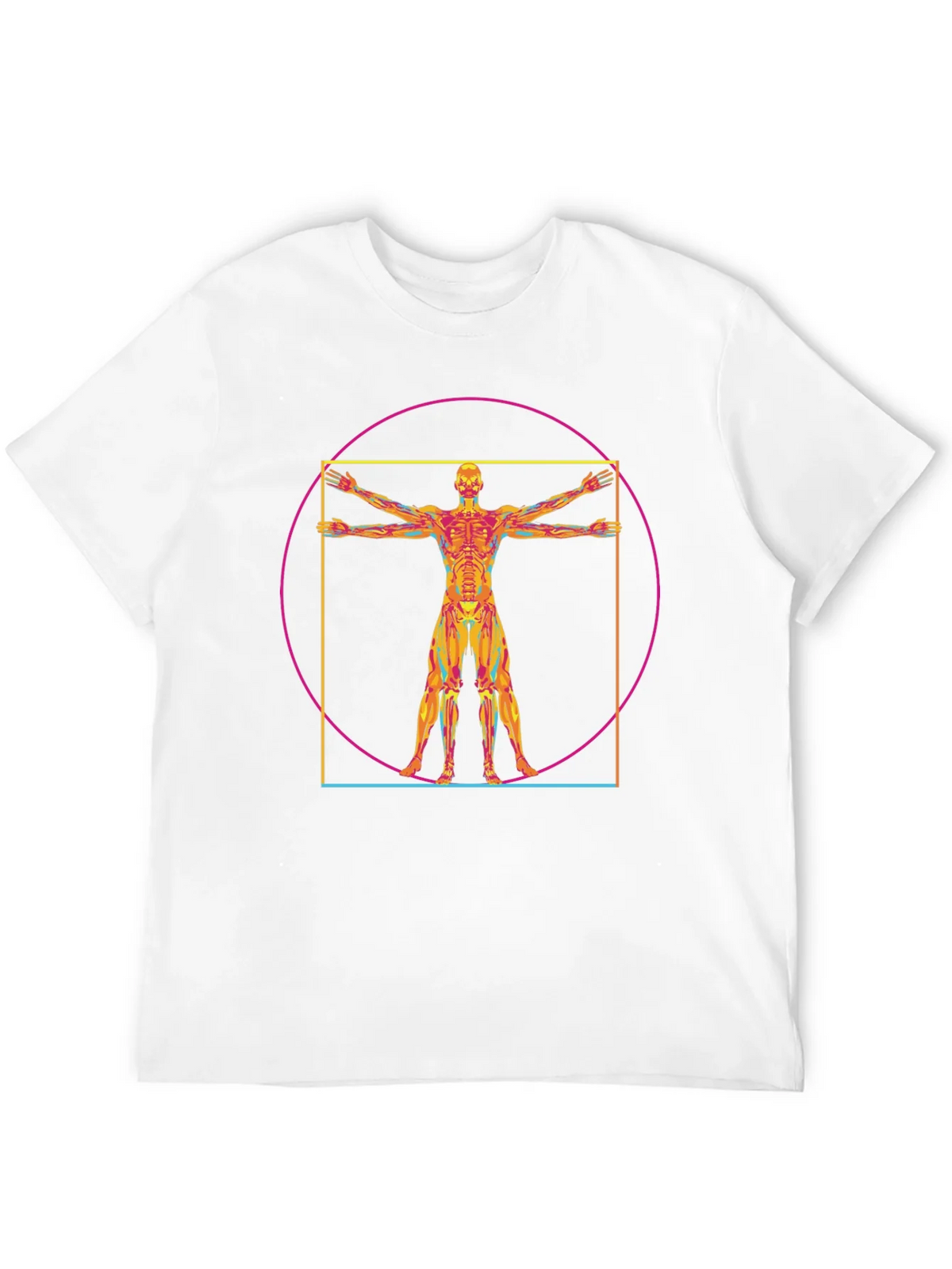 Vitruvian Man Anatomy T-Shirt - Artistic Design product image 11