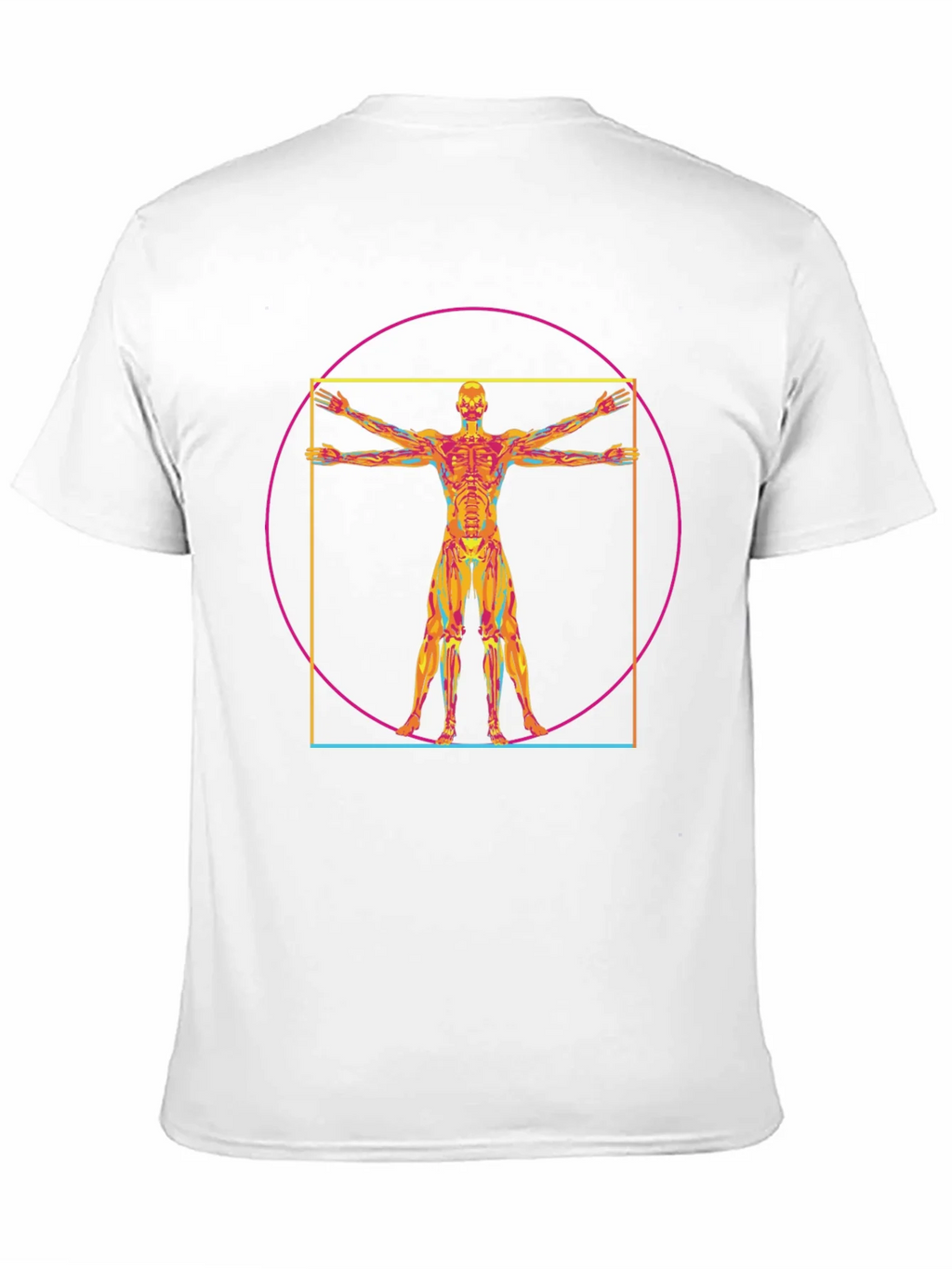 Vitruvian Man Anatomy T-Shirt - Artistic Design product image 10
