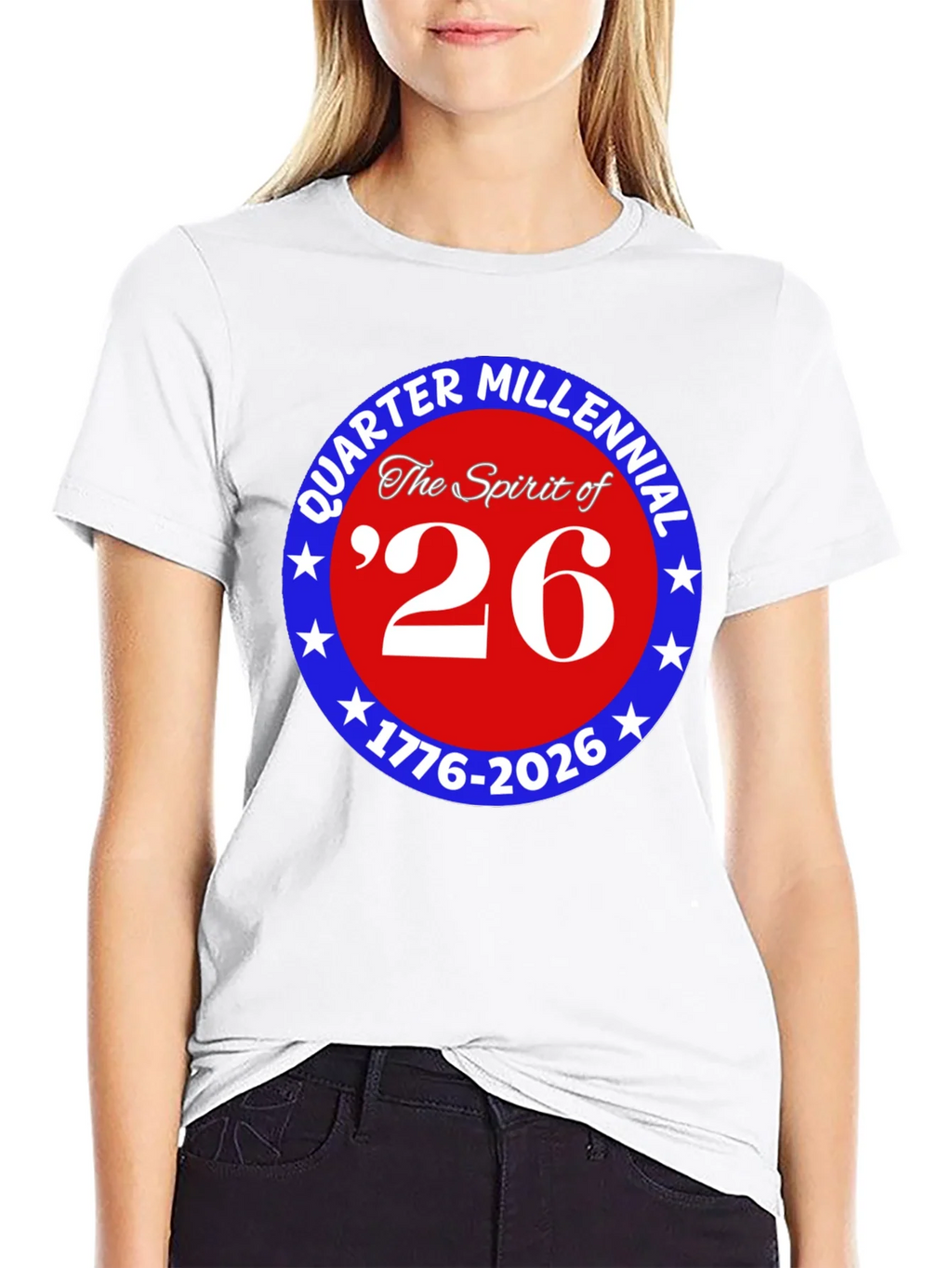 Quarter Millennial 26 Black T-Shirt product image 8