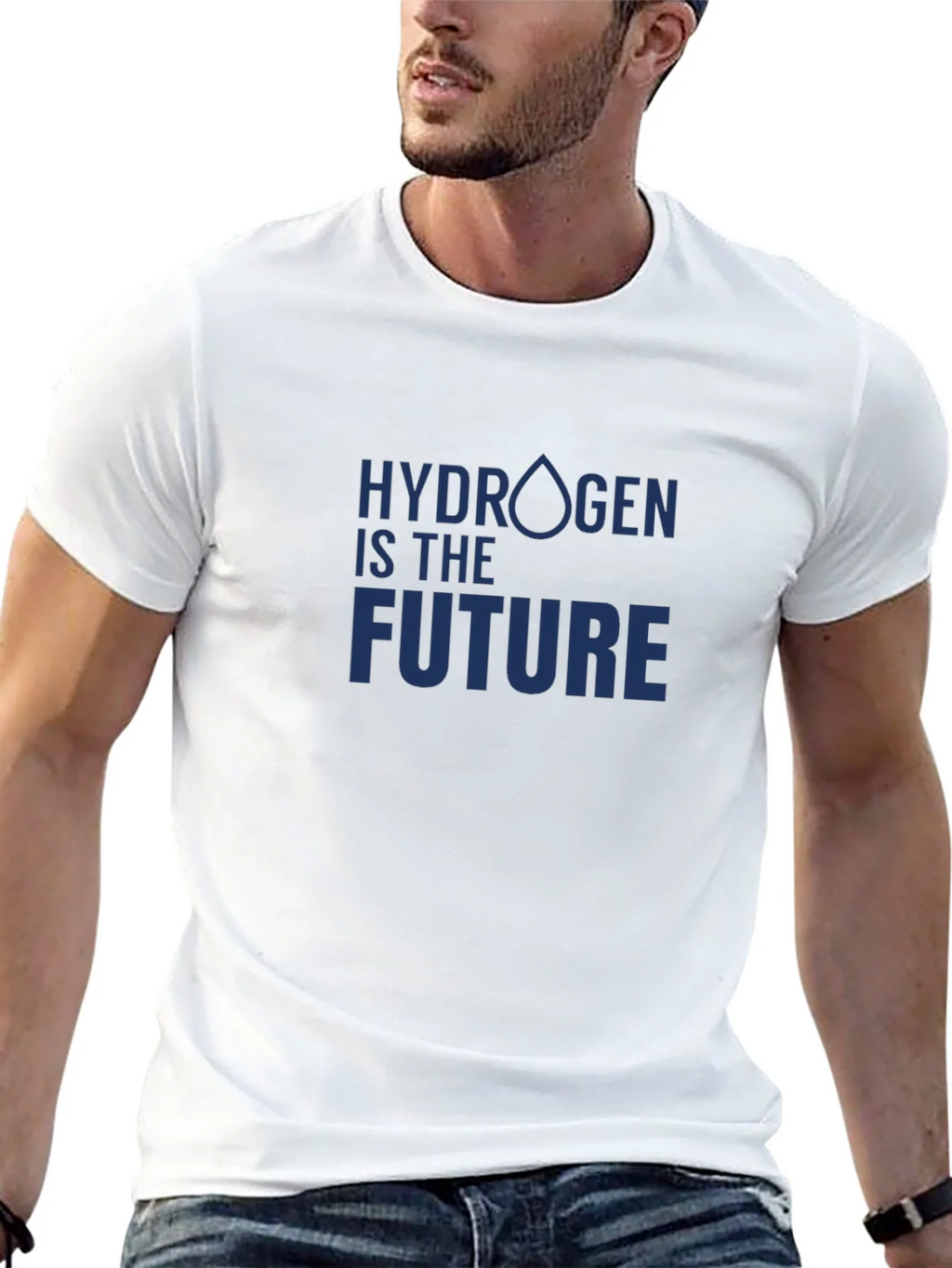 Hydrogen is the Future Graphic Tee product image 4