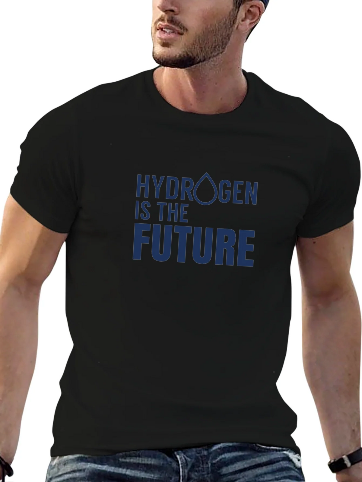 Hydrogen is the Future Graphic Tee product image 9