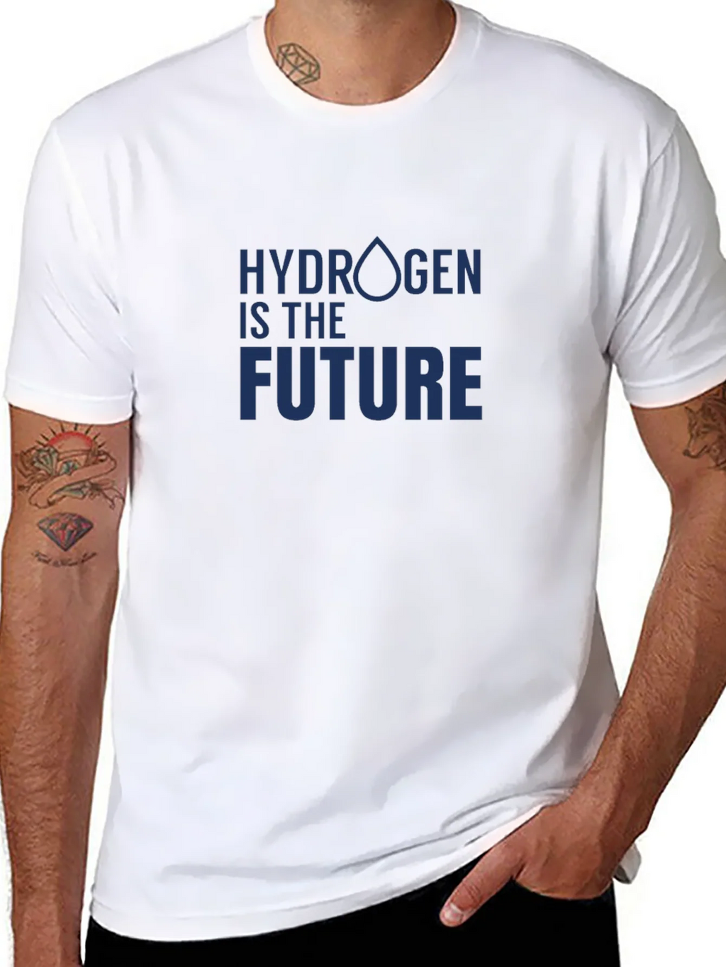 Hydrogen is the Future Graphic Tee product image 10