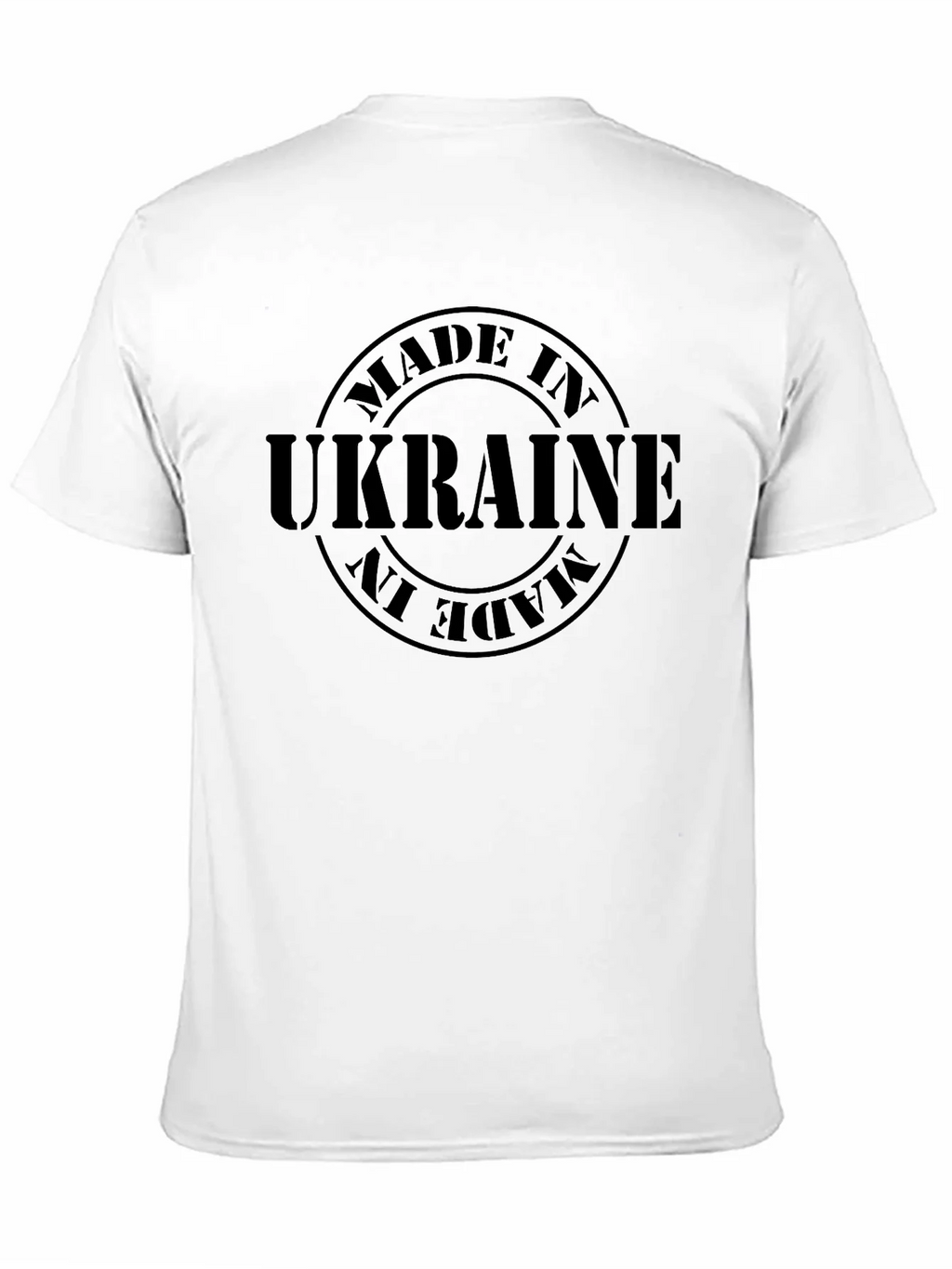 Made in Ukraine T-Shirt - Solid Black product image 10
