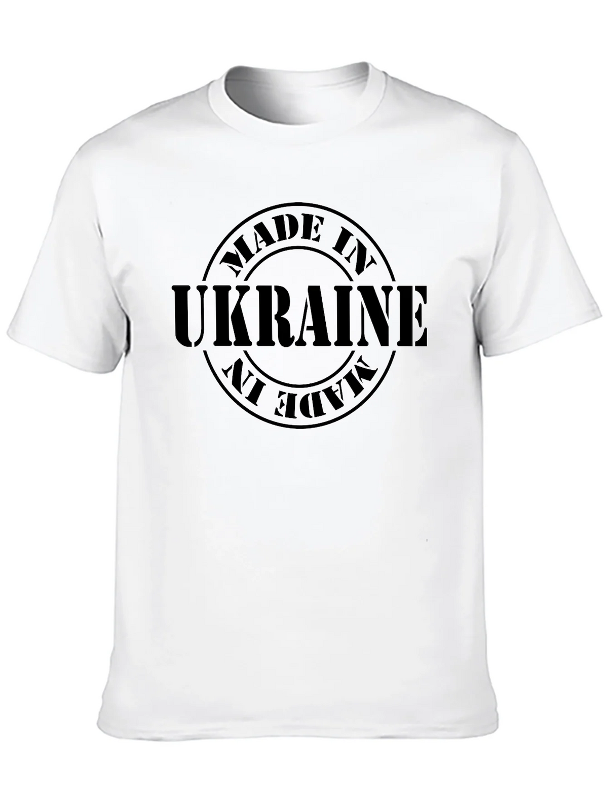 Made in Ukraine T-Shirt - Solid Black product image 9