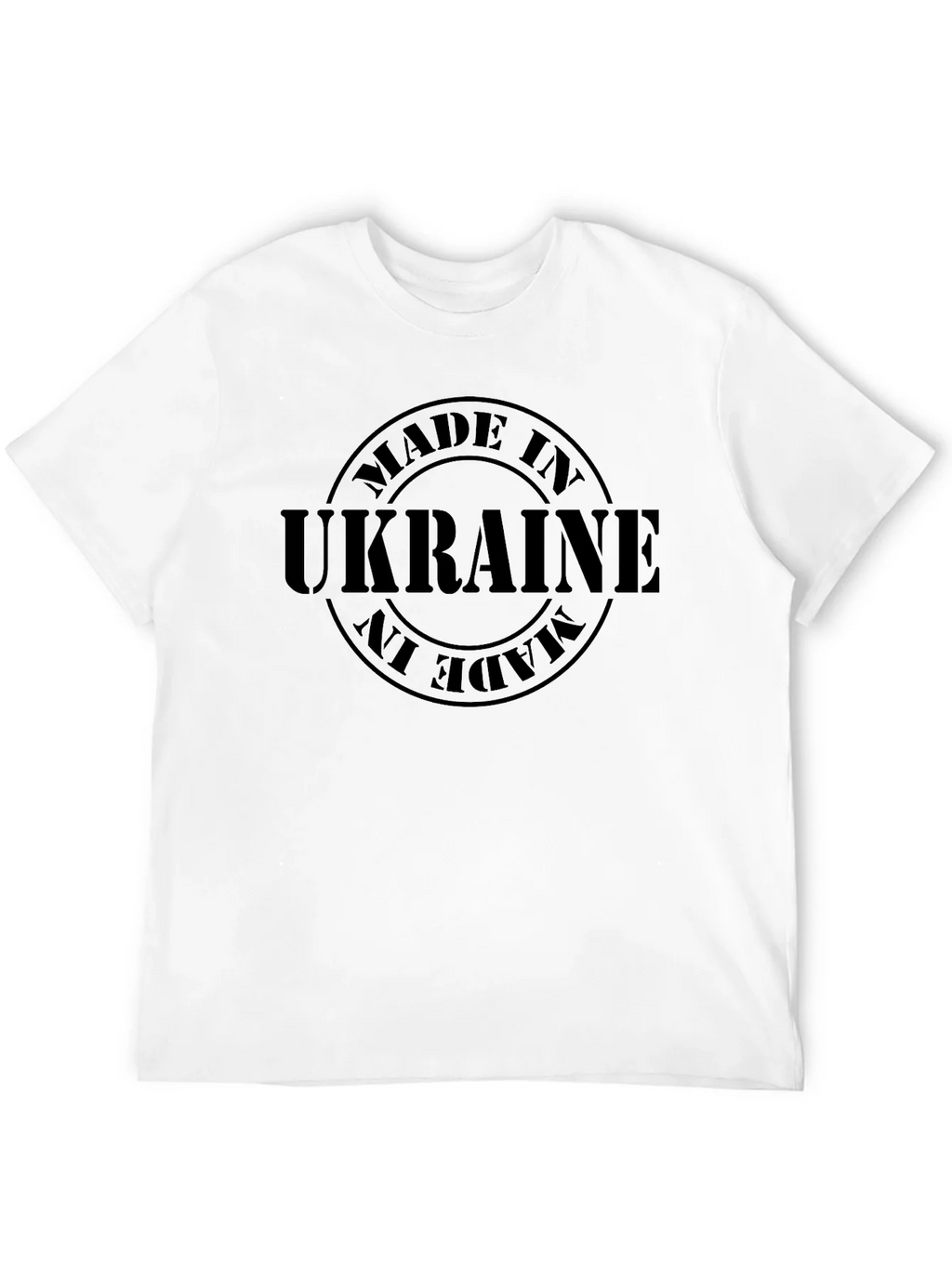 Made in Ukraine T-Shirt - Solid Black product image 11