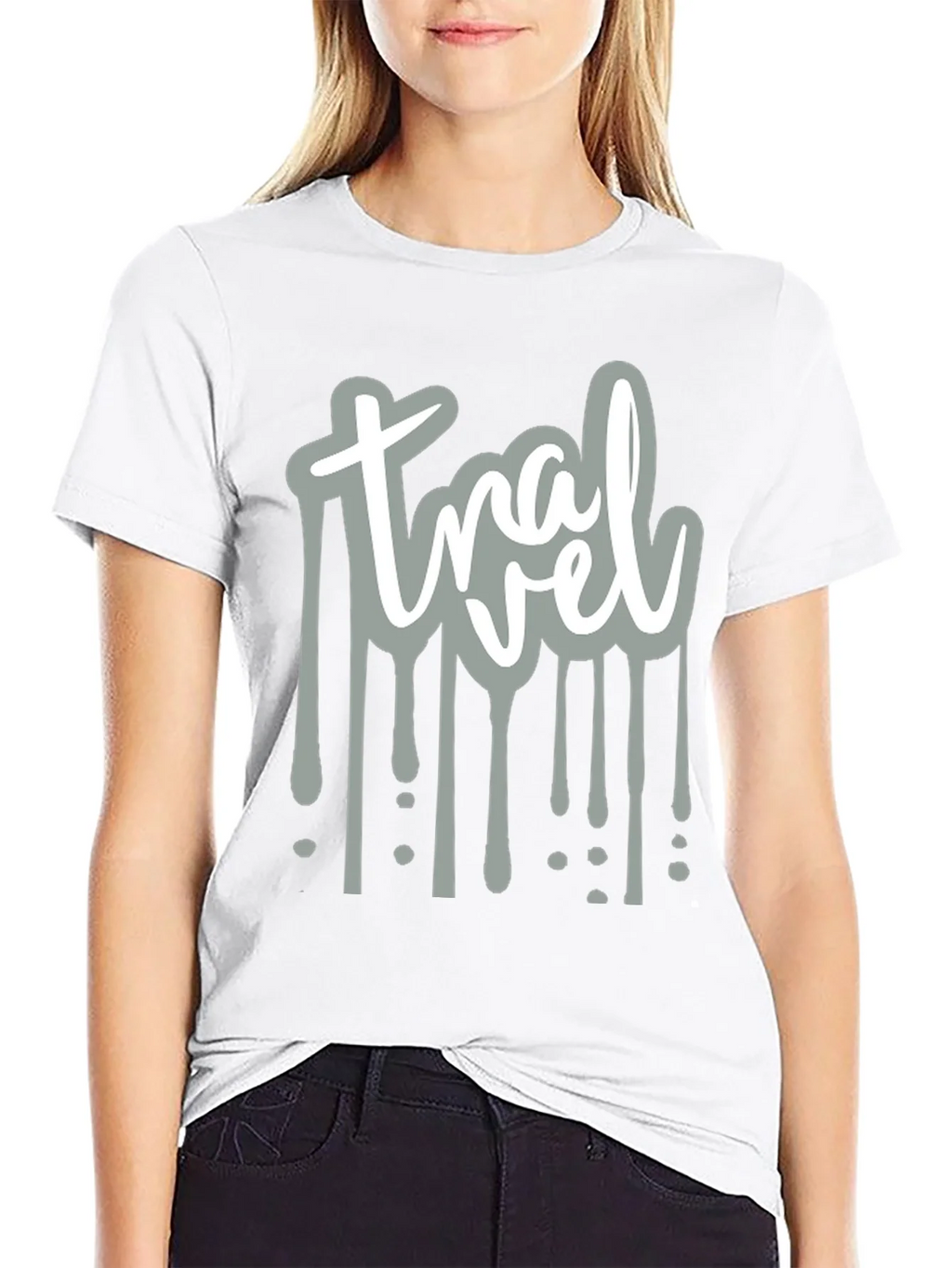 Travel Drip Graphic Tee - Mens Black T-Shirt product image 8