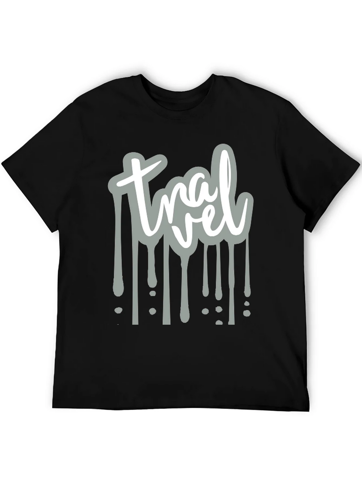 Travel Drip Graphic Tee - Mens Black T-Shirt product image 5