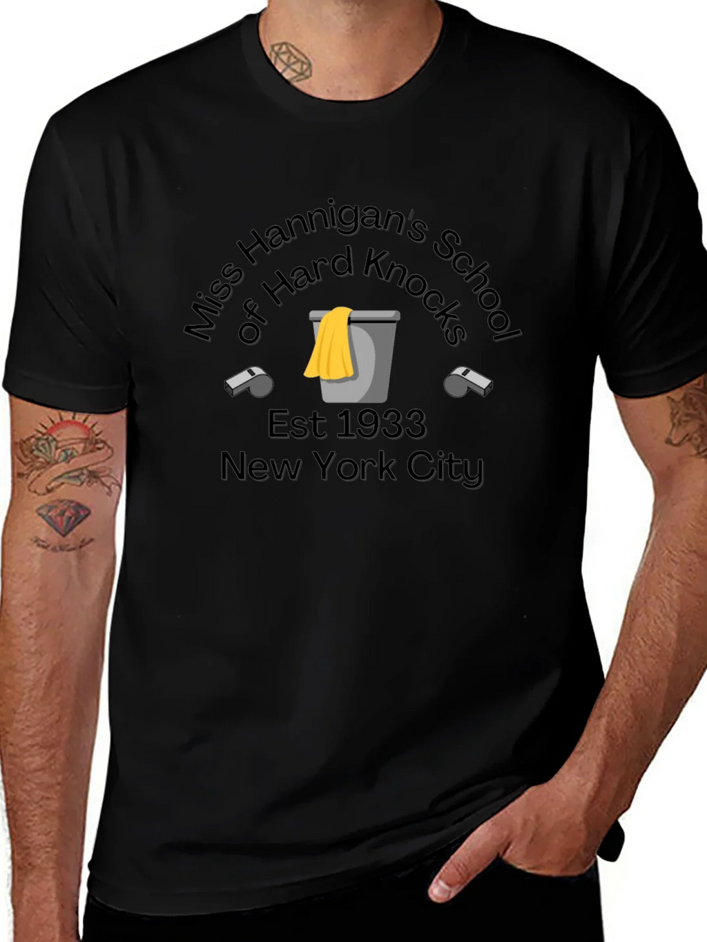 Miss Hannigans School T-Shirt - Black product image 1