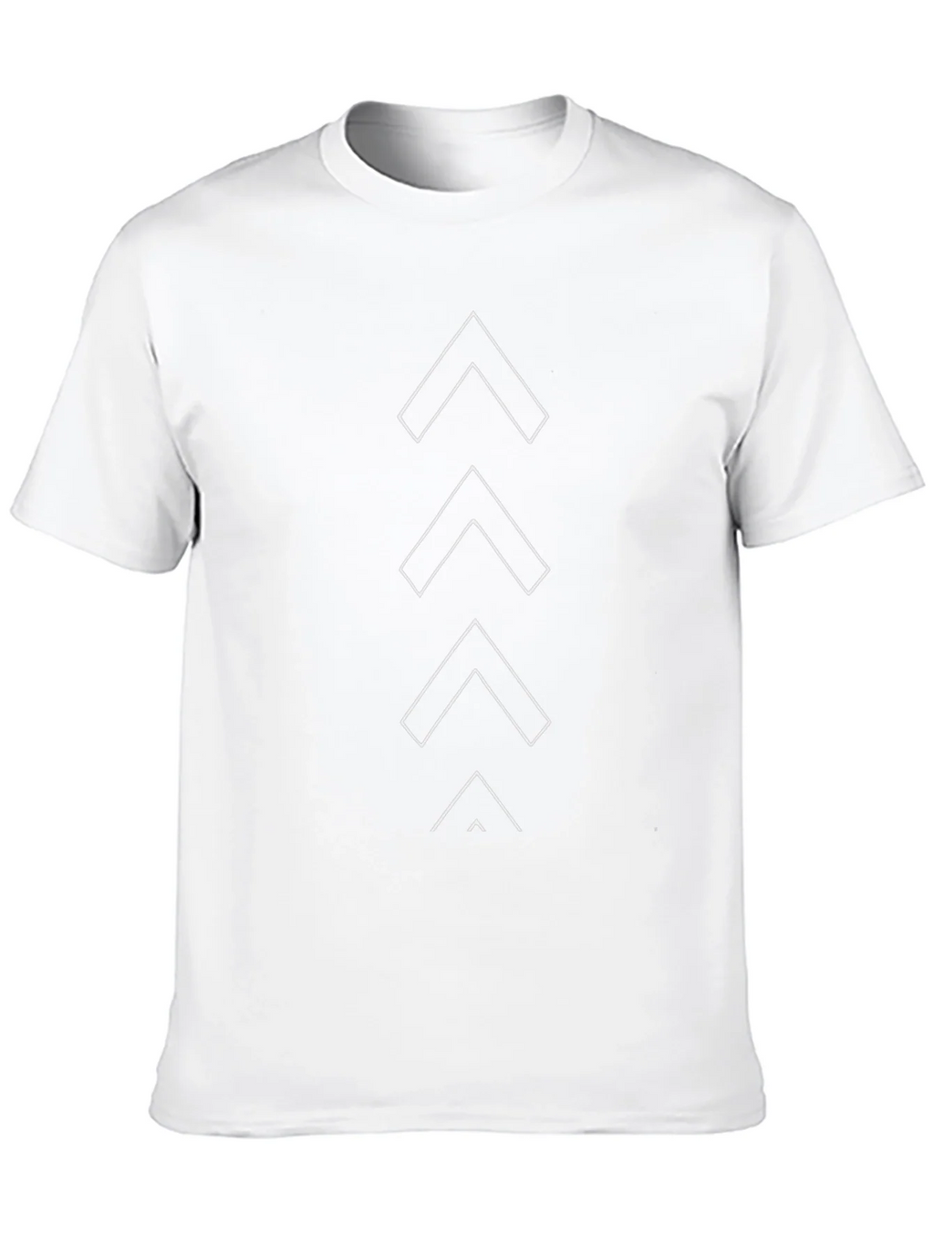 Minimalist Arrow Graphic Black T-Shirt product image 12