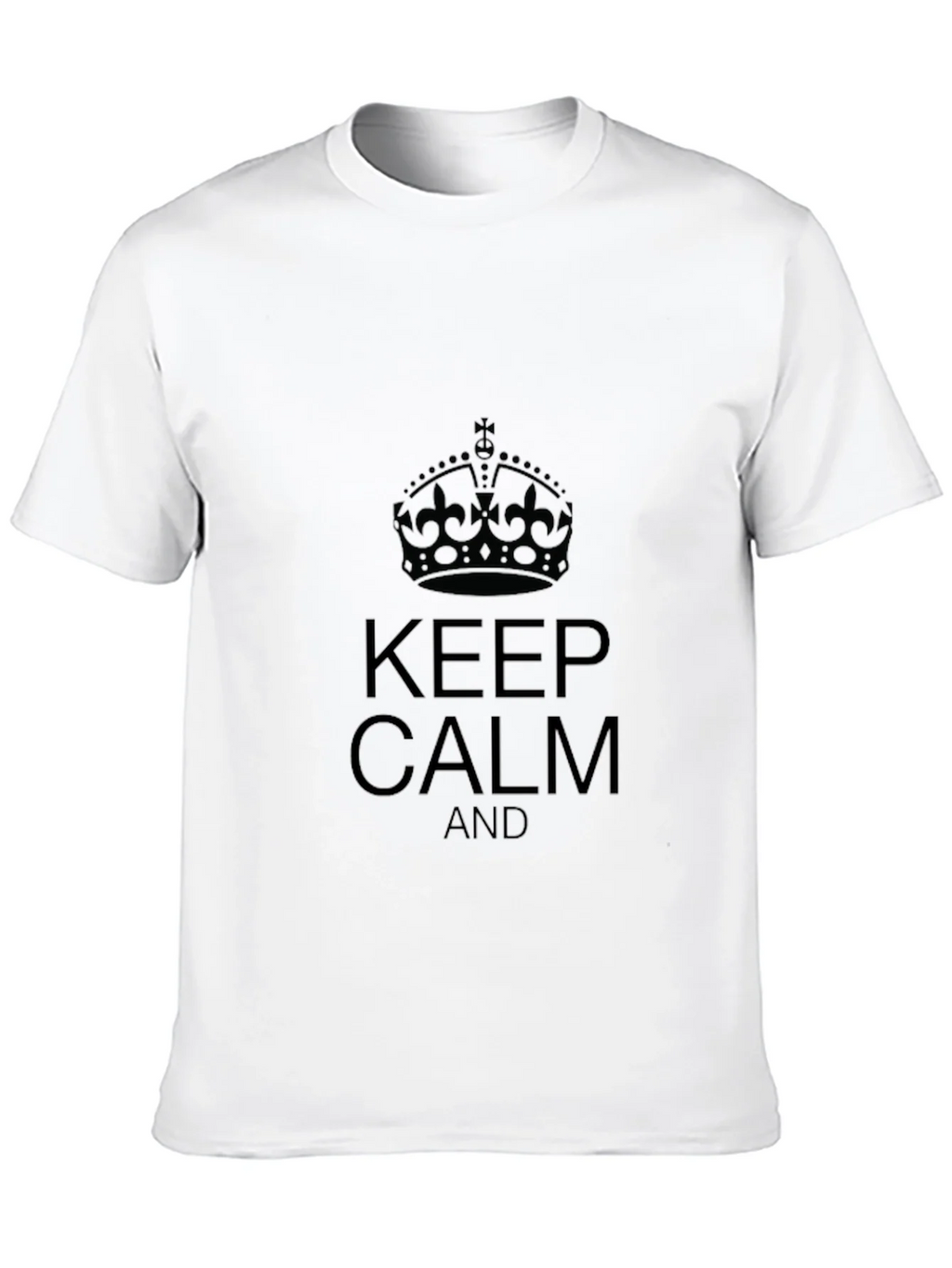 Keep Calm Black T-Shirt product image 12