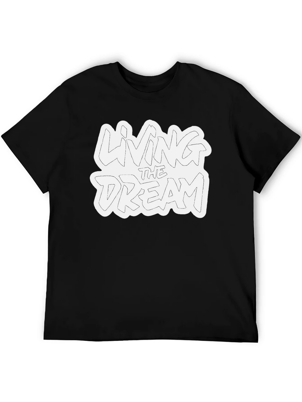 Living the Dream Black Graphic Tee product image 5