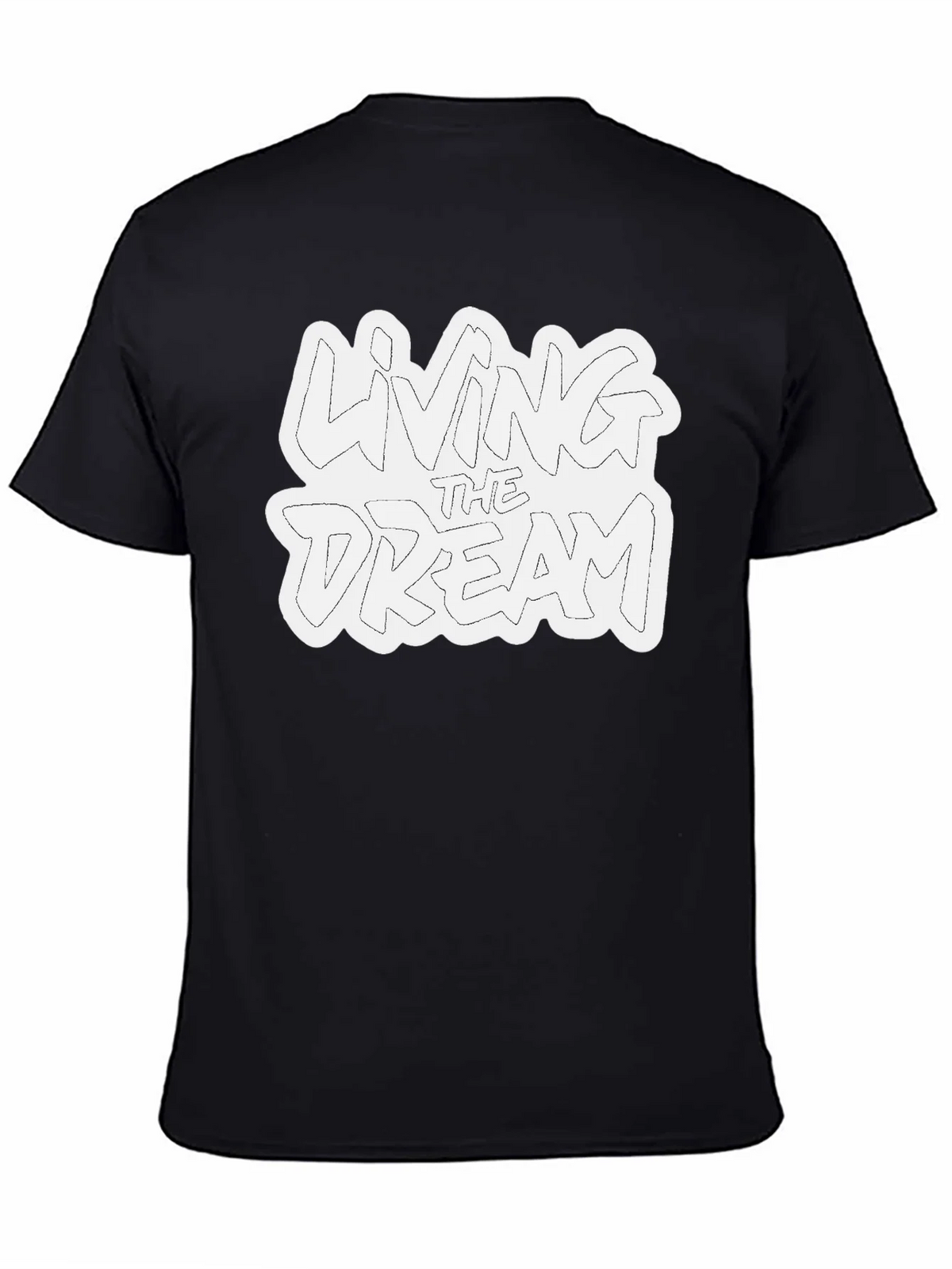 Living the Dream Black Graphic Tee product image 4