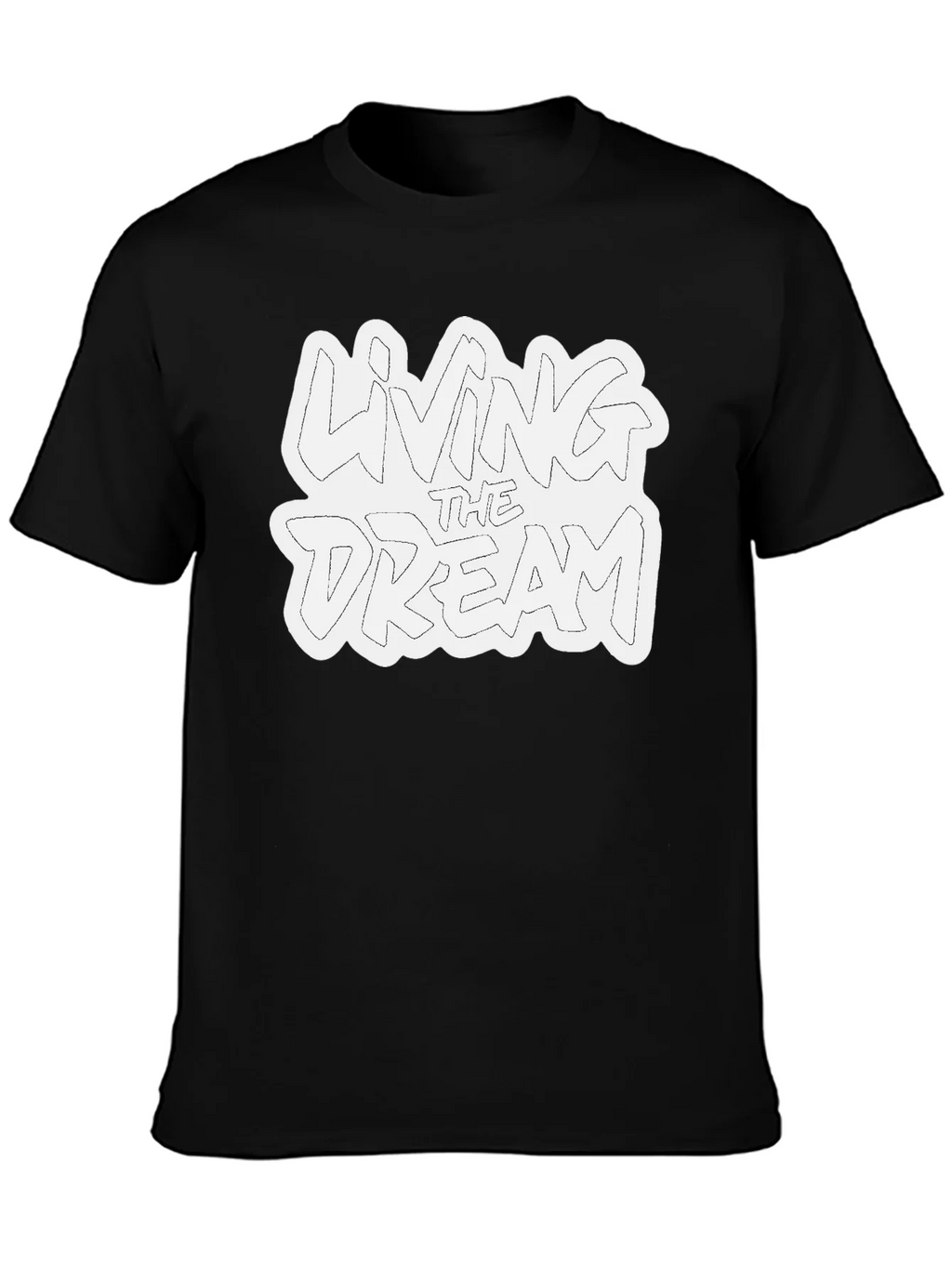Living the Dream Black Graphic Tee product image 3