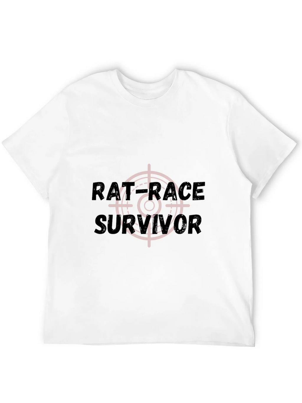 Rat Race Survivor Graphic T-Shirt - Black Crew Neck Tee product image 11