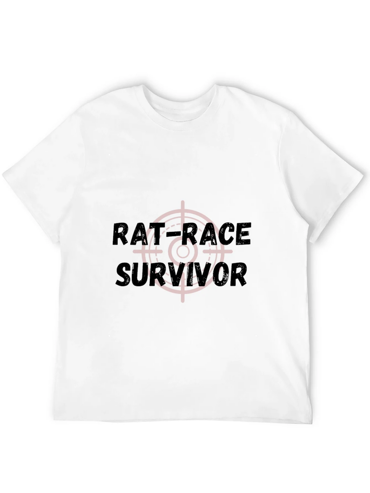 Rat Race Survivor Graphic T-Shirt - Black Crew Neck Tee product image 11