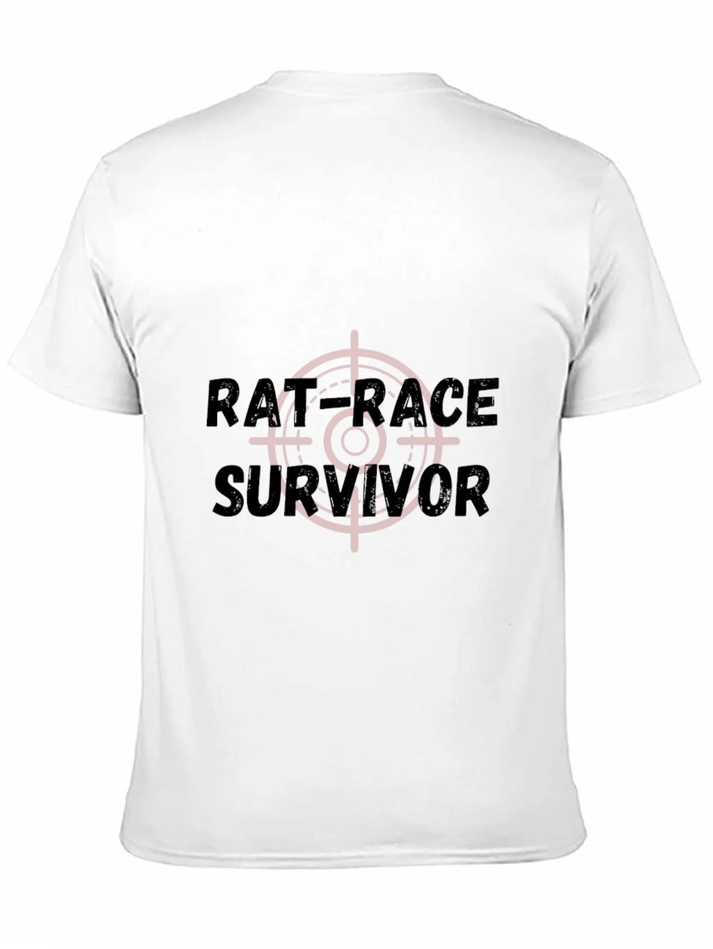 Rat Race Survivor Graphic T-Shirt - Black Crew Neck Tee product image 10