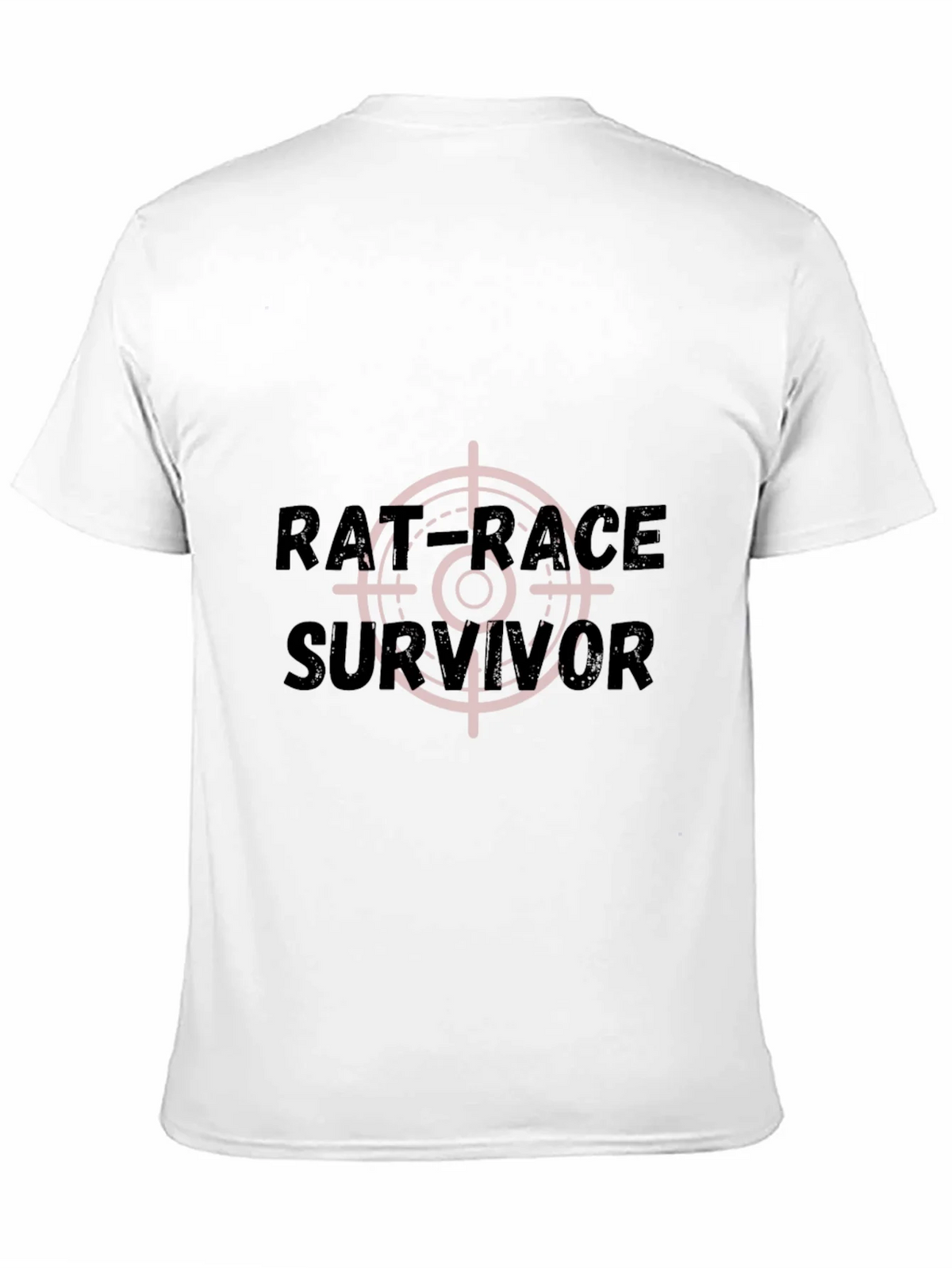 Rat Race Survivor Graphic T-Shirt - Black Crew Neck Tee product image 10