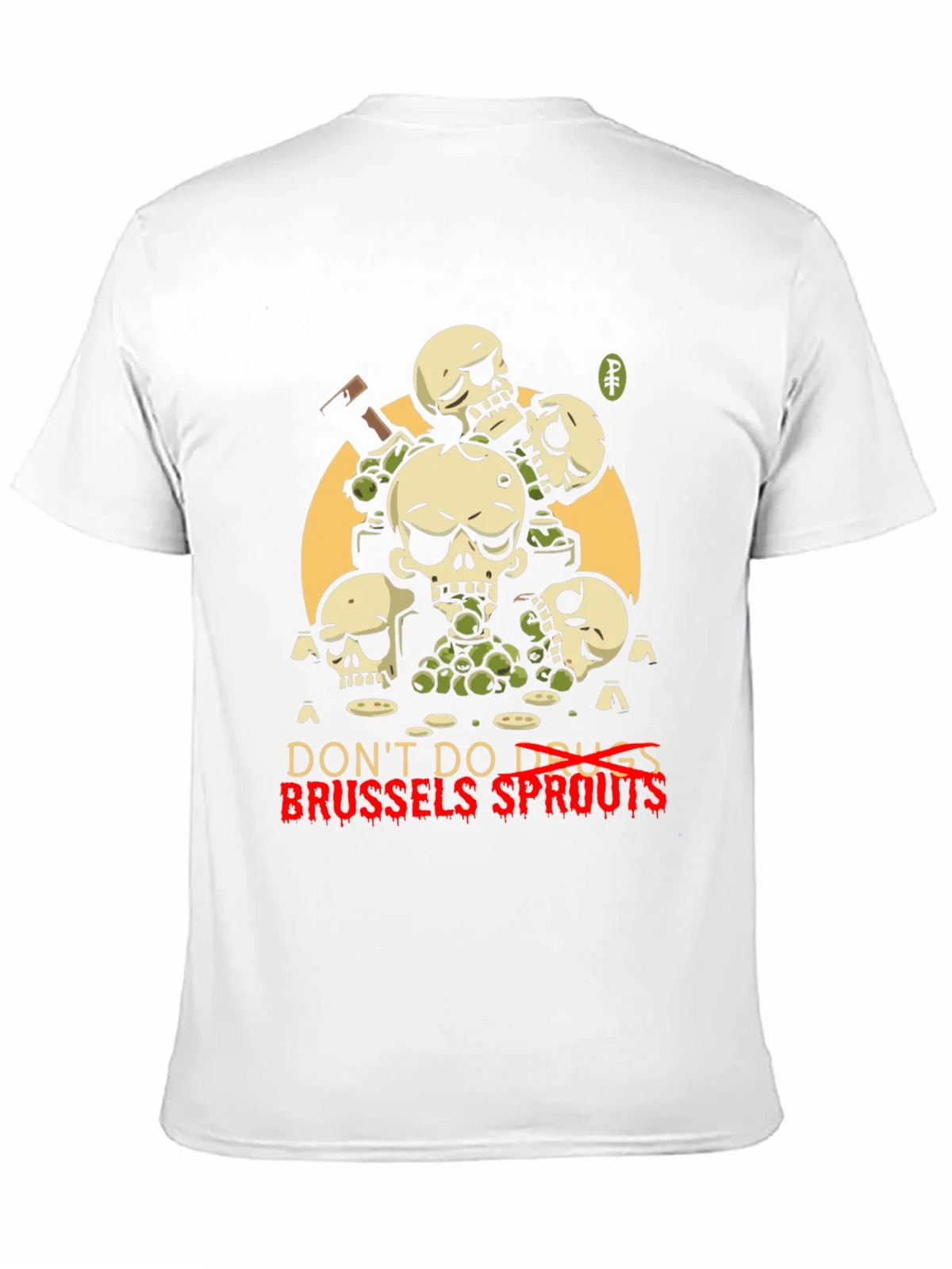 Dont Do Drugs Brussels Sprouts Graphic Tee product image 10