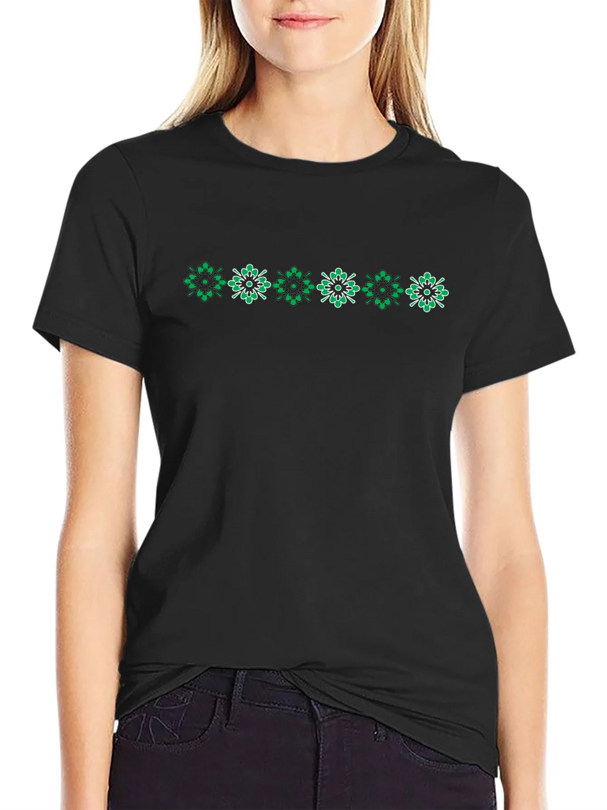 Shamrock Graphic Tee - Lucky Green Design product image 2