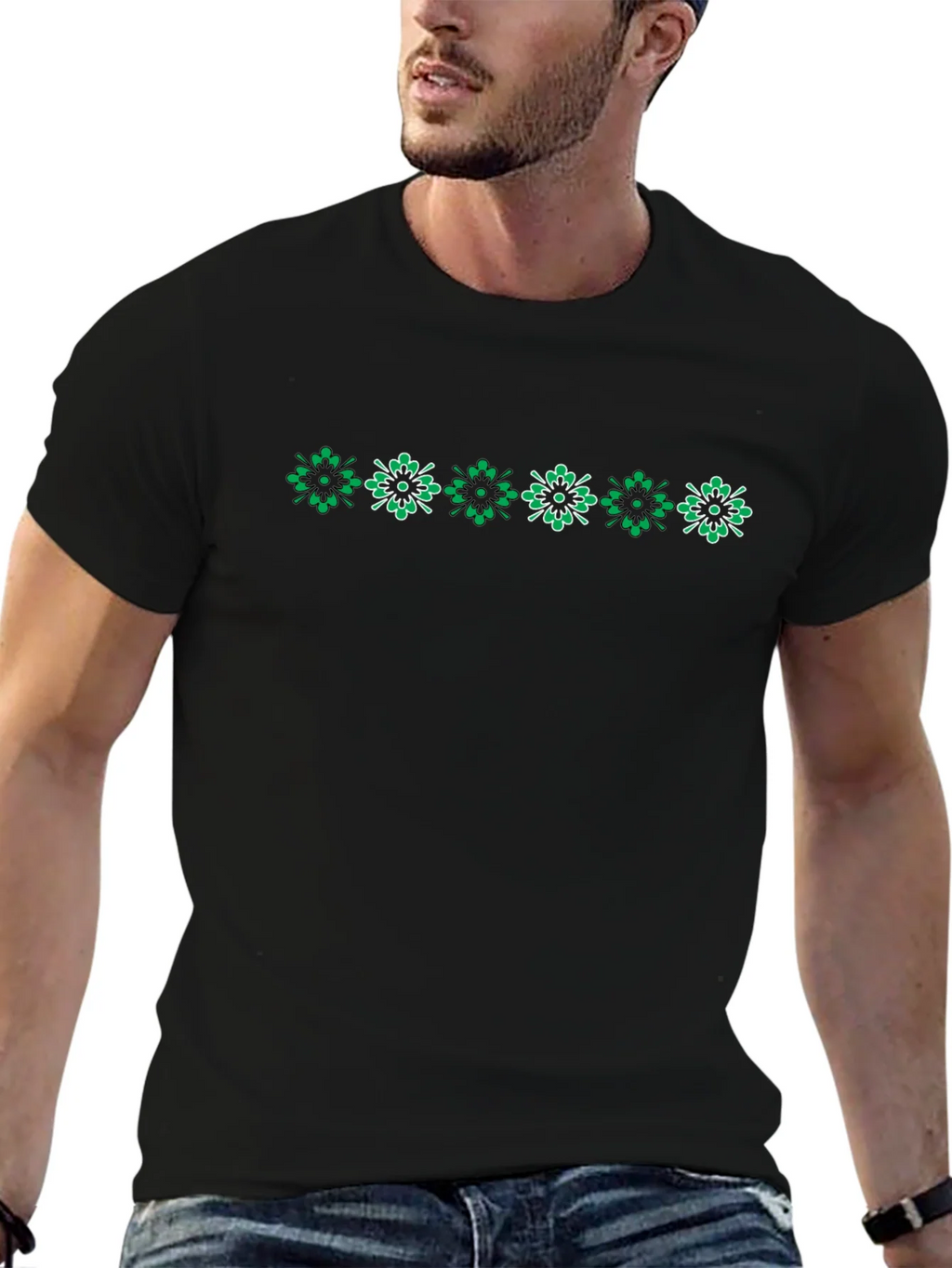 Shamrock Graphic Tee - Lucky Green Design product image 6