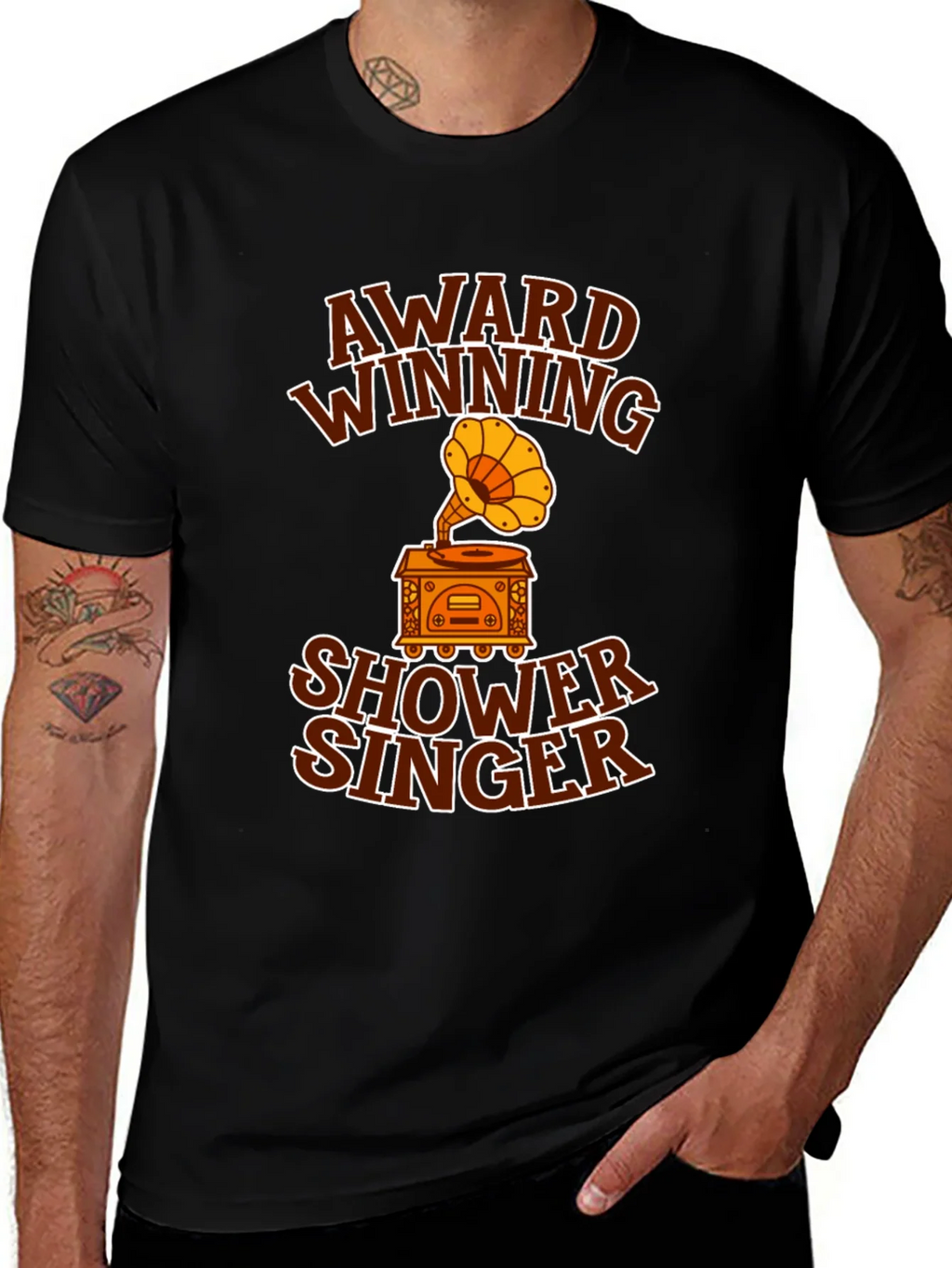 Award Winning Shower Singer T-Shirt product image 1