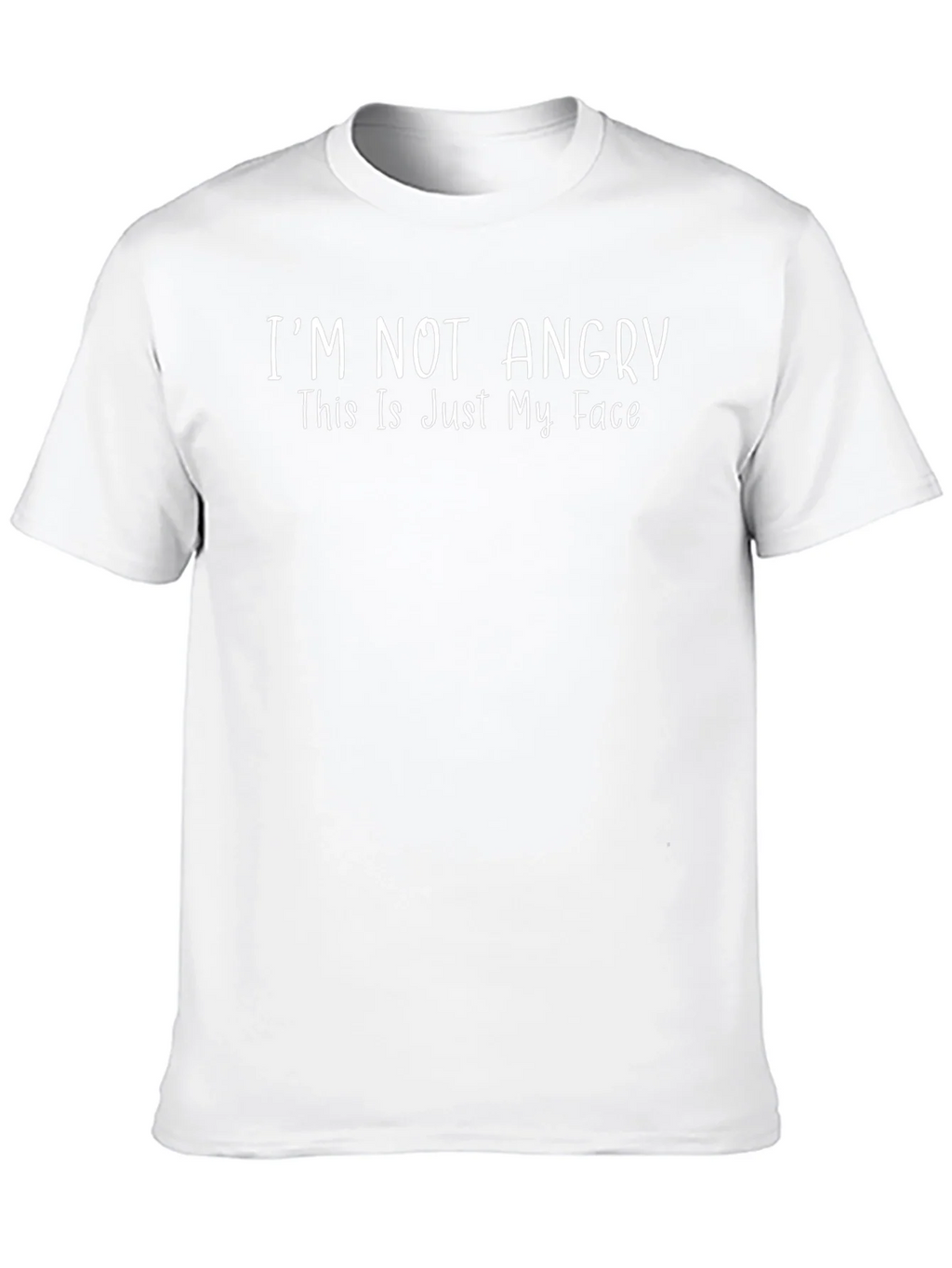 Im Not Angry - Funny Graphic Tee product image 9