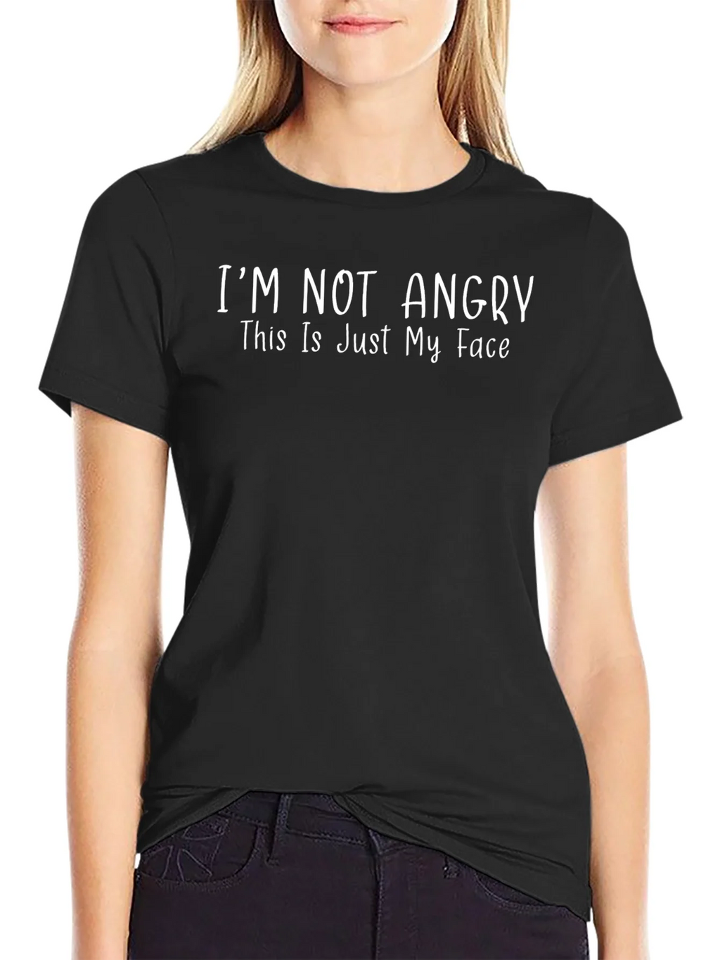 Im Not Angry - Funny Graphic Tee product image 2