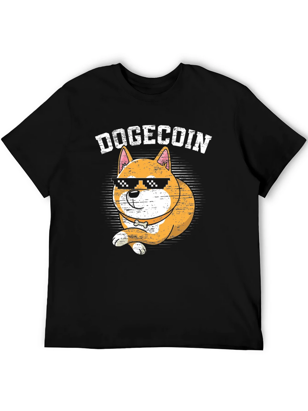 DogeCoin Crypto Cartoon Graphic T-Shirt product image 5