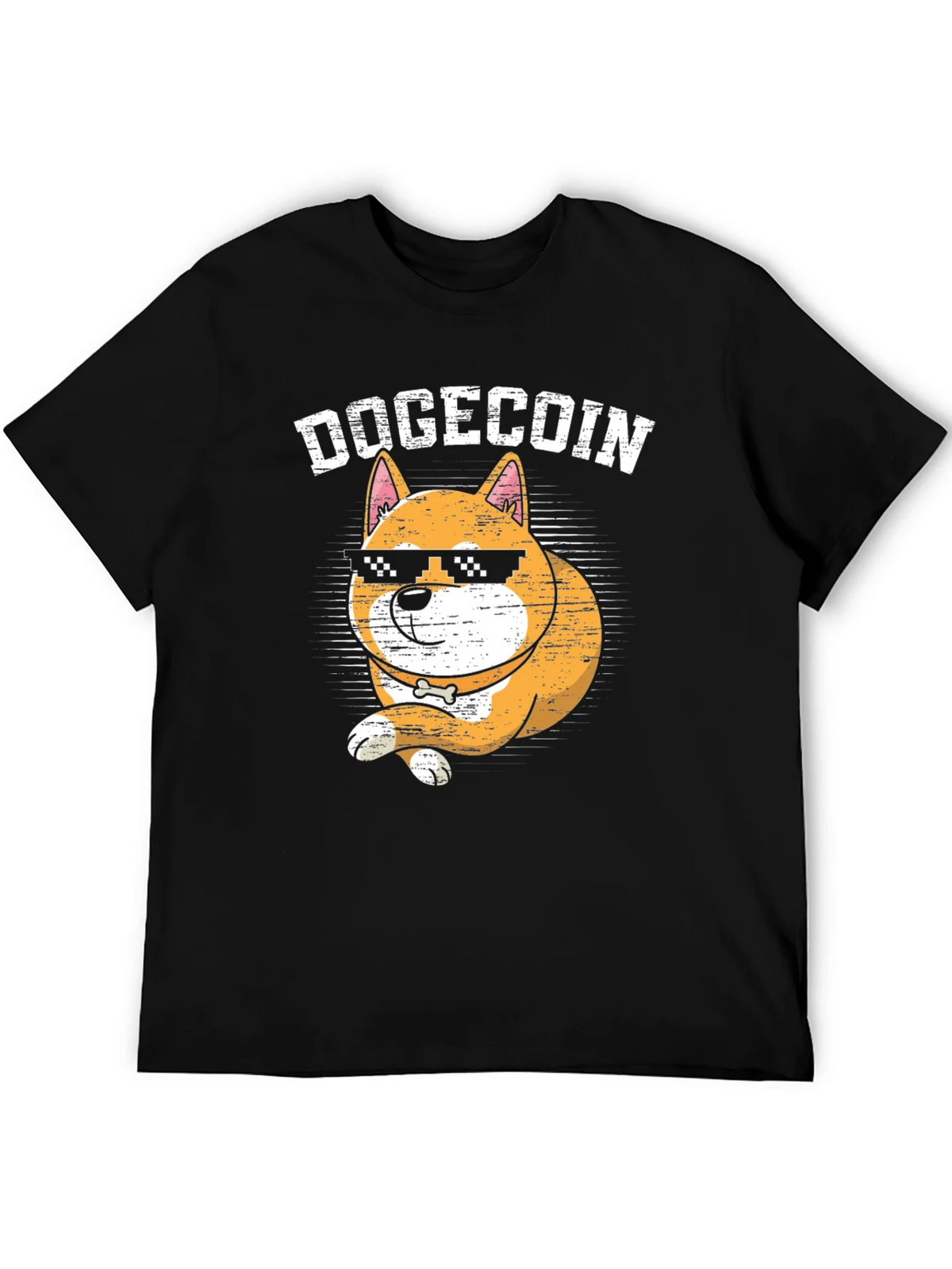 DogeCoin Crypto Cartoon Graphic T-Shirt product image 5